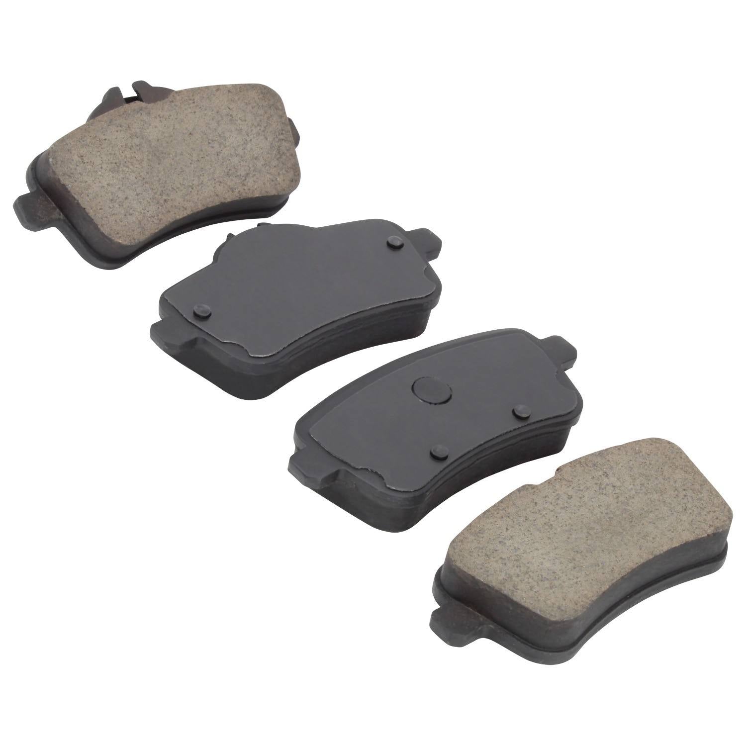 Angle View of Rear Disc Brake Pad Set MPA 1001-1630C