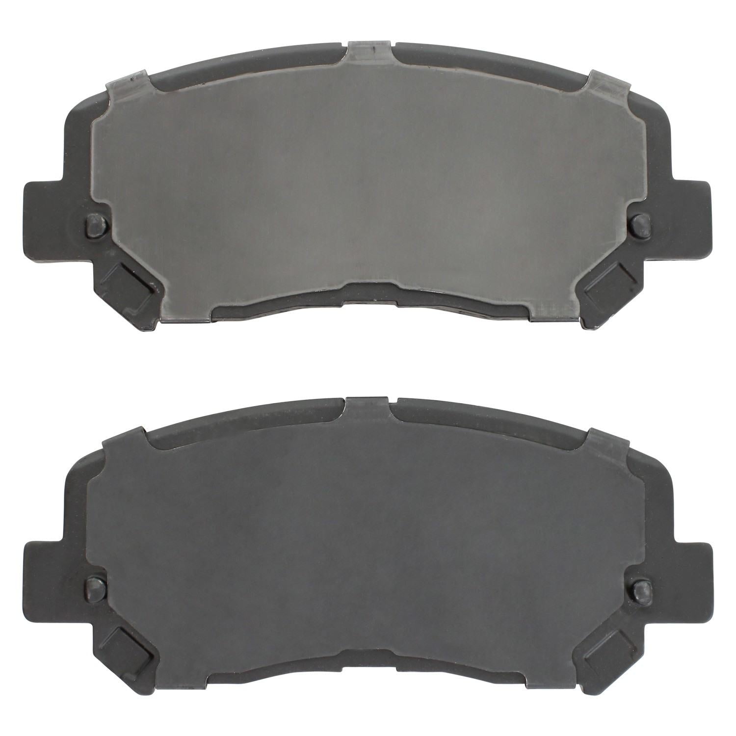 Back View of Front Disc Brake Pad Set MPA 1001-1640CC