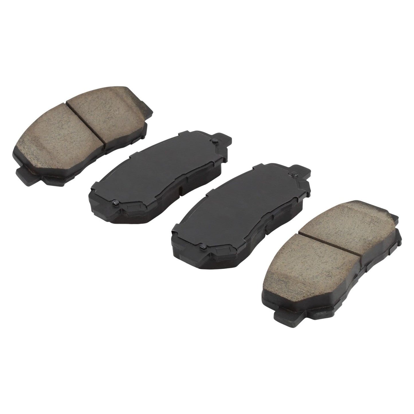 Angle View of Front Disc Brake Pad Set MPA 1001-1640C