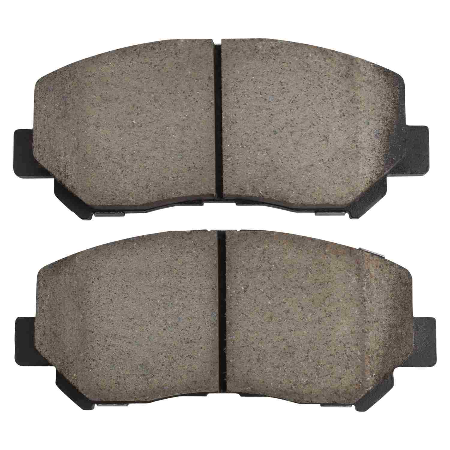 Front View of Front Disc Brake Pad Set MPA 1001-1640C