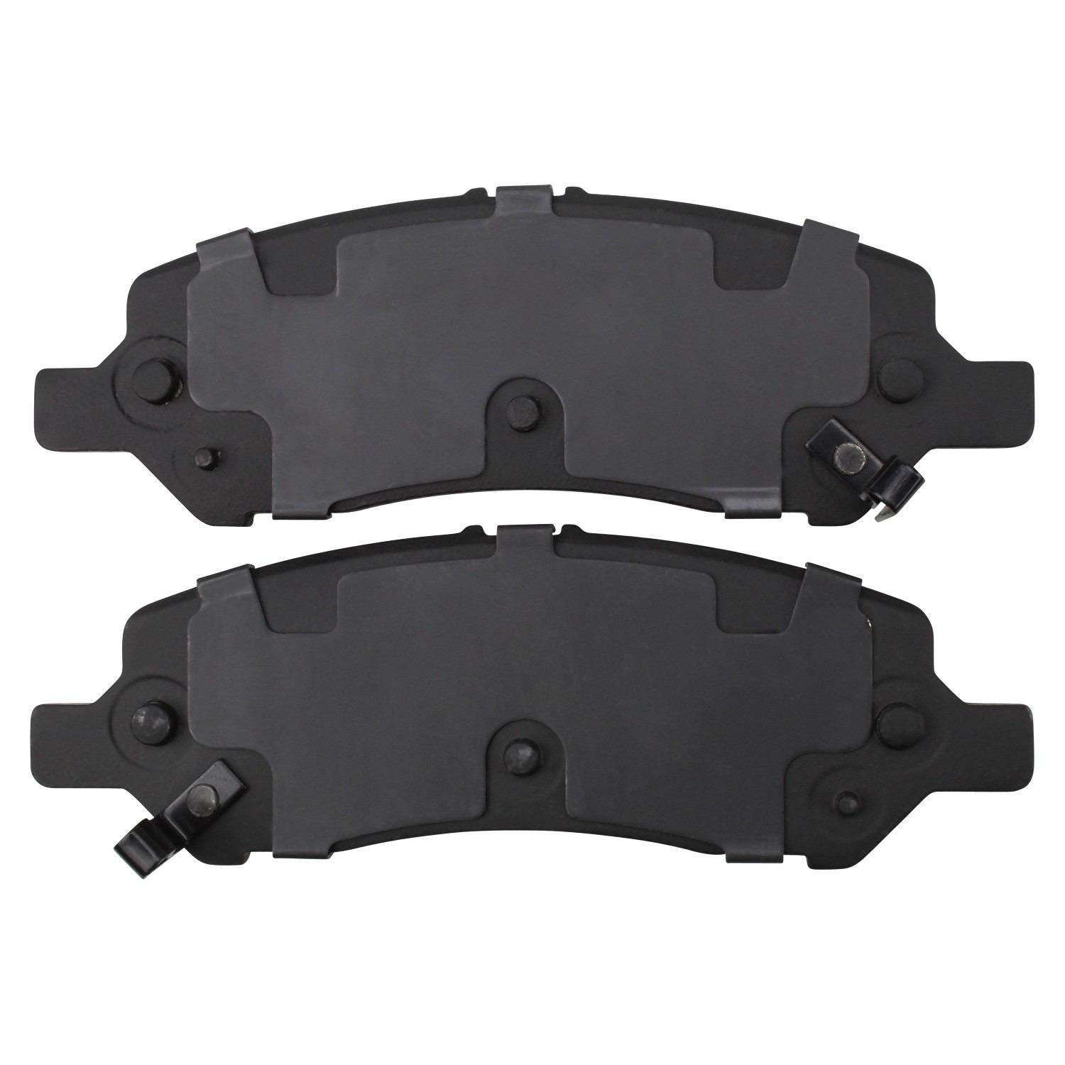 Back View of Rear Disc Brake Pad Set MPA 1001-1647C