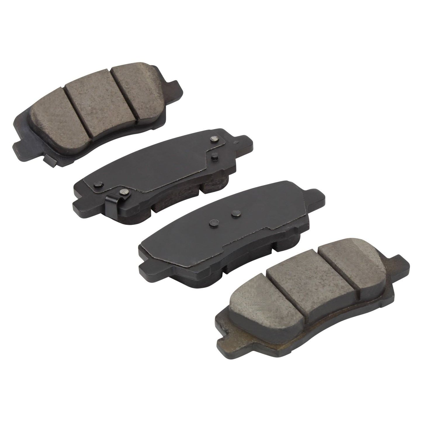 Angle View of Rear Disc Brake Pad Set MPA 1001-1659C