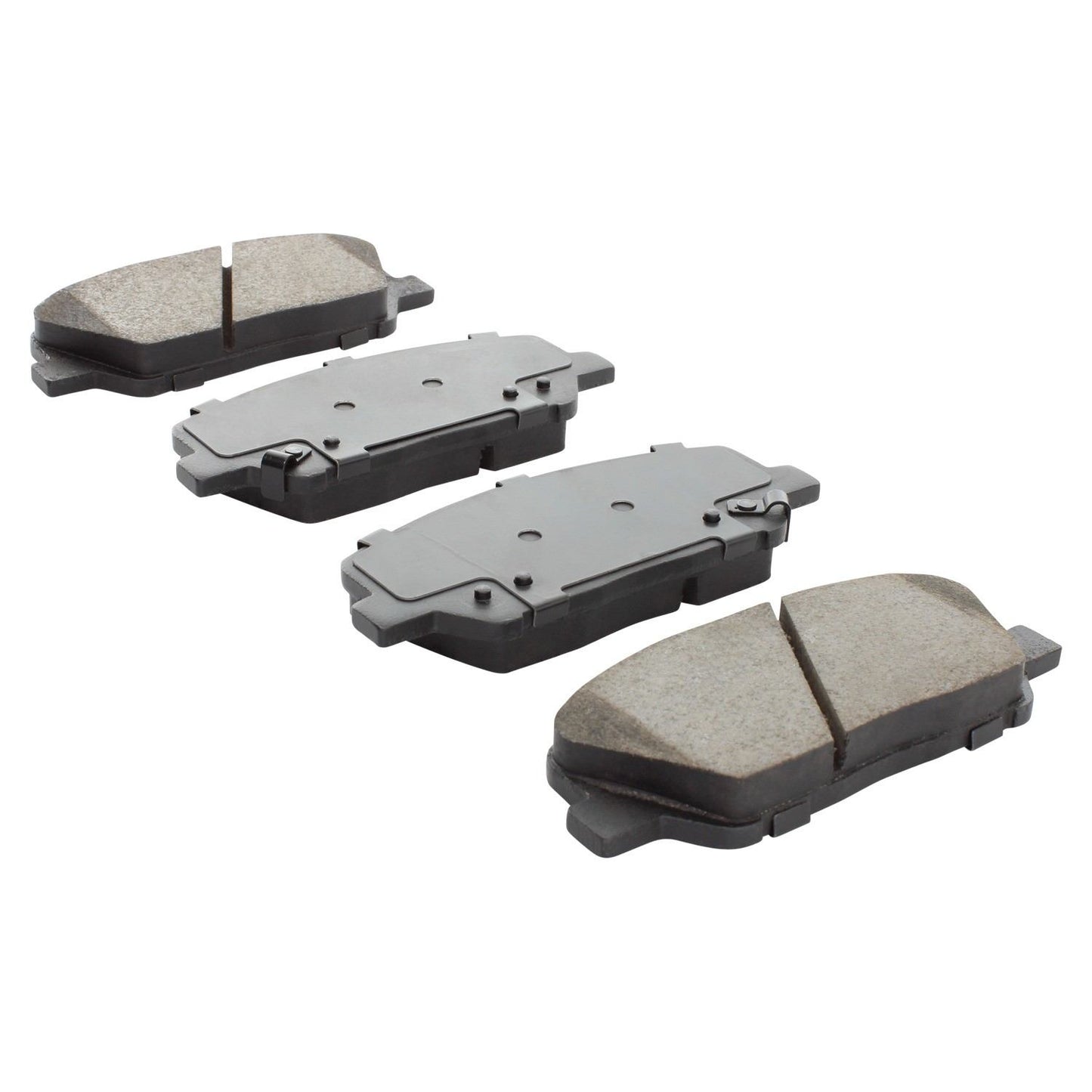 Angle View of Front Disc Brake Pad Set MPA 1001-1675C