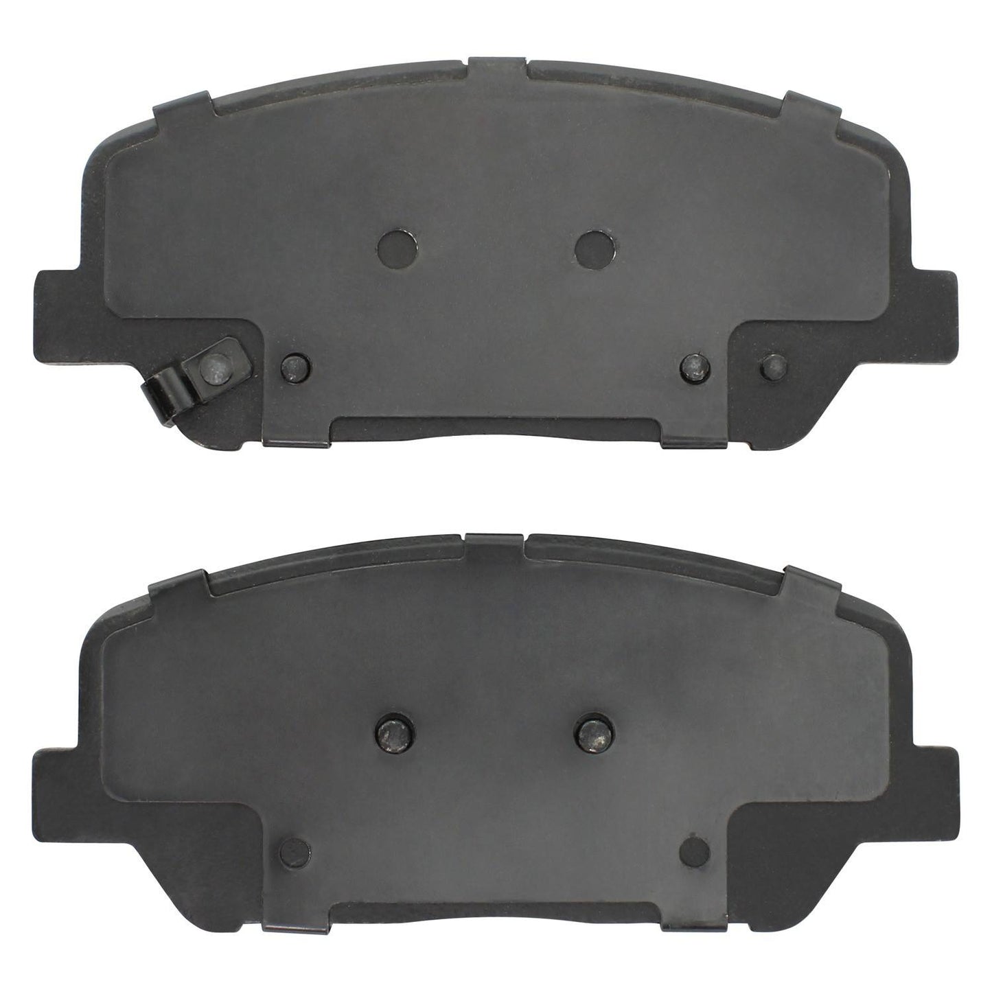 Back View of Front Disc Brake Pad Set MPA 1001-1675C