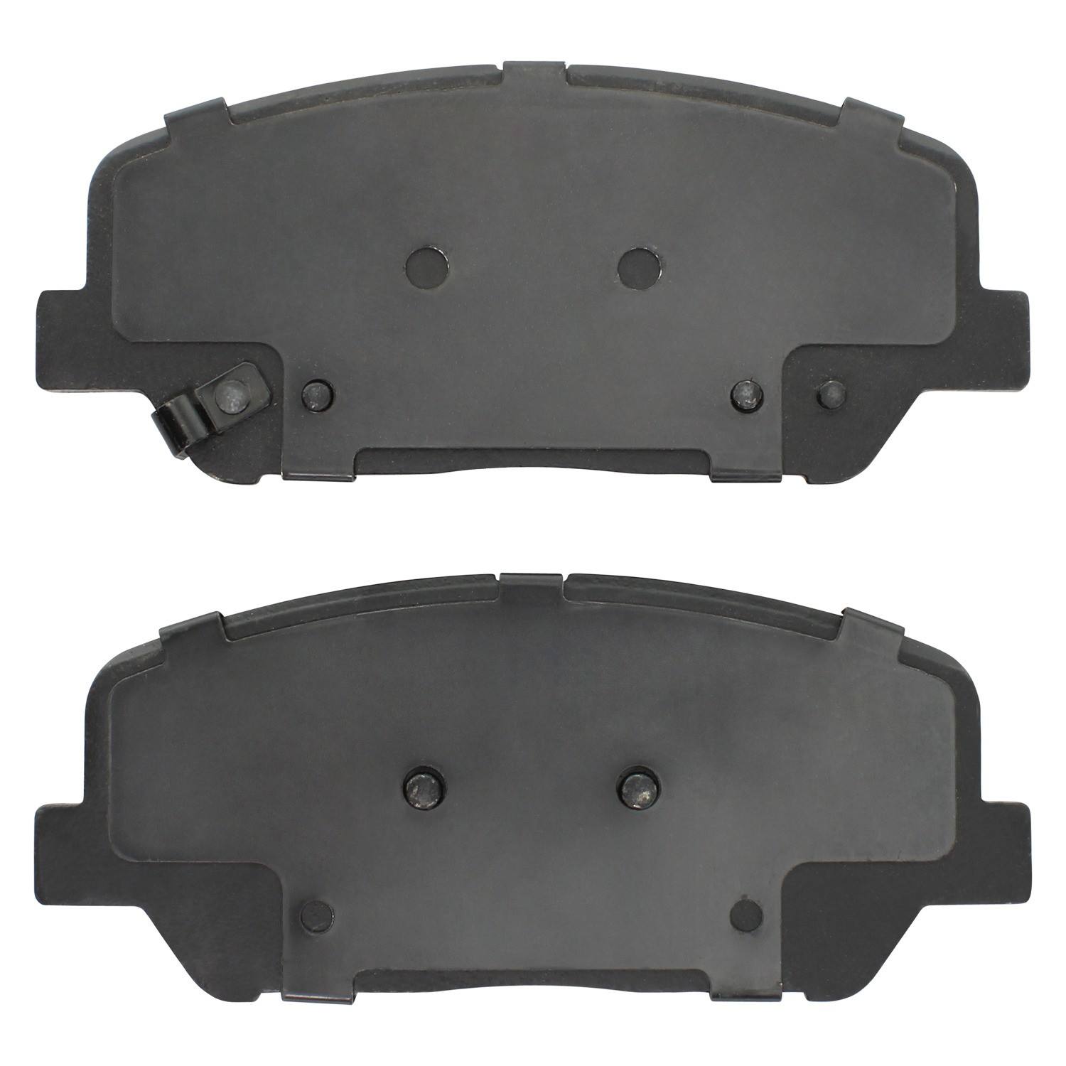 Back View of Front Disc Brake Pad Set MPA 1001-1675C