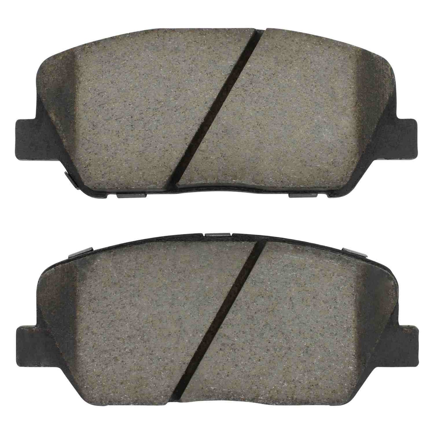 Front View of Front Disc Brake Pad Set MPA 1001-1675C