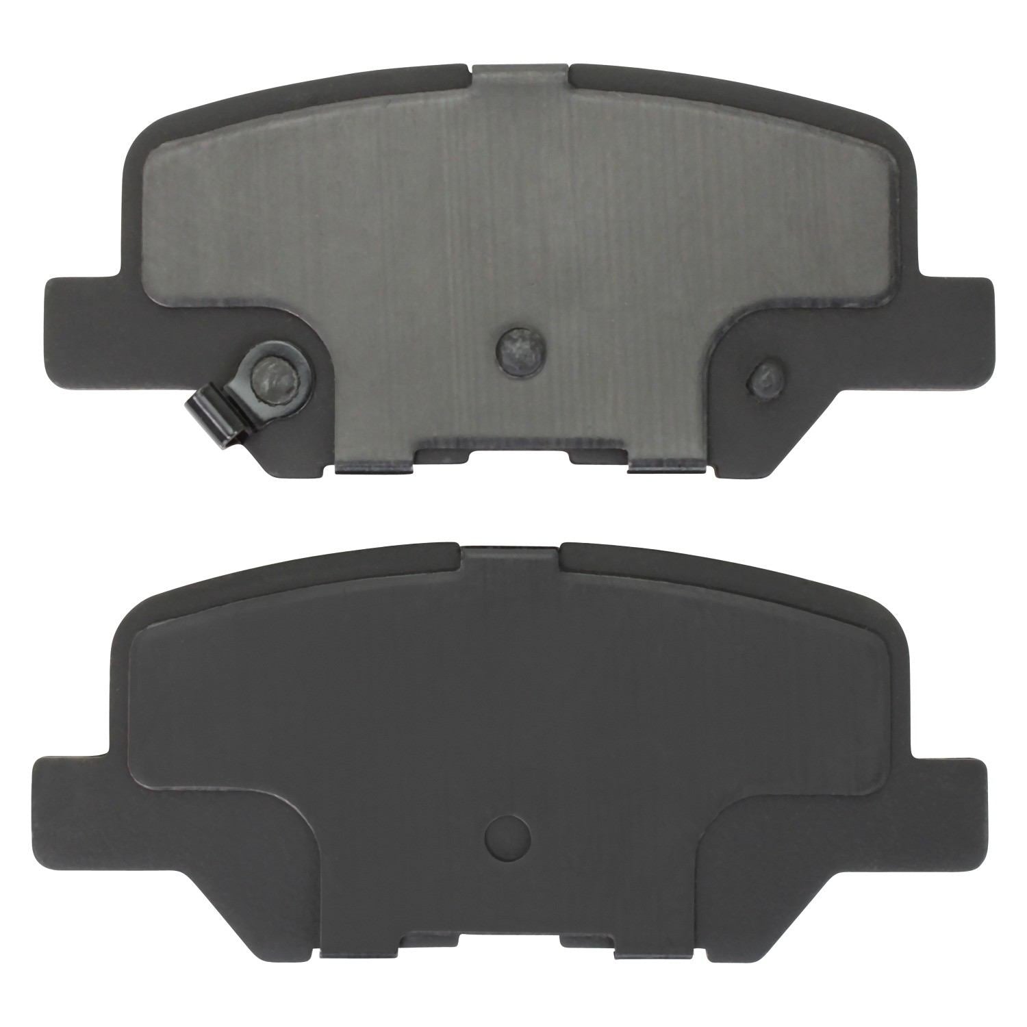 Back View of Rear Disc Brake Pad Set MPA 1001-1679C