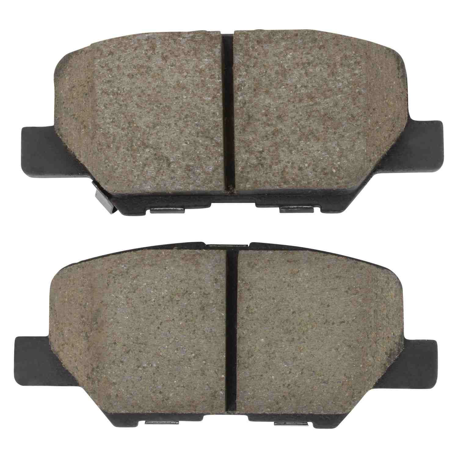 Front View of Rear Disc Brake Pad Set MPA 1001-1679C