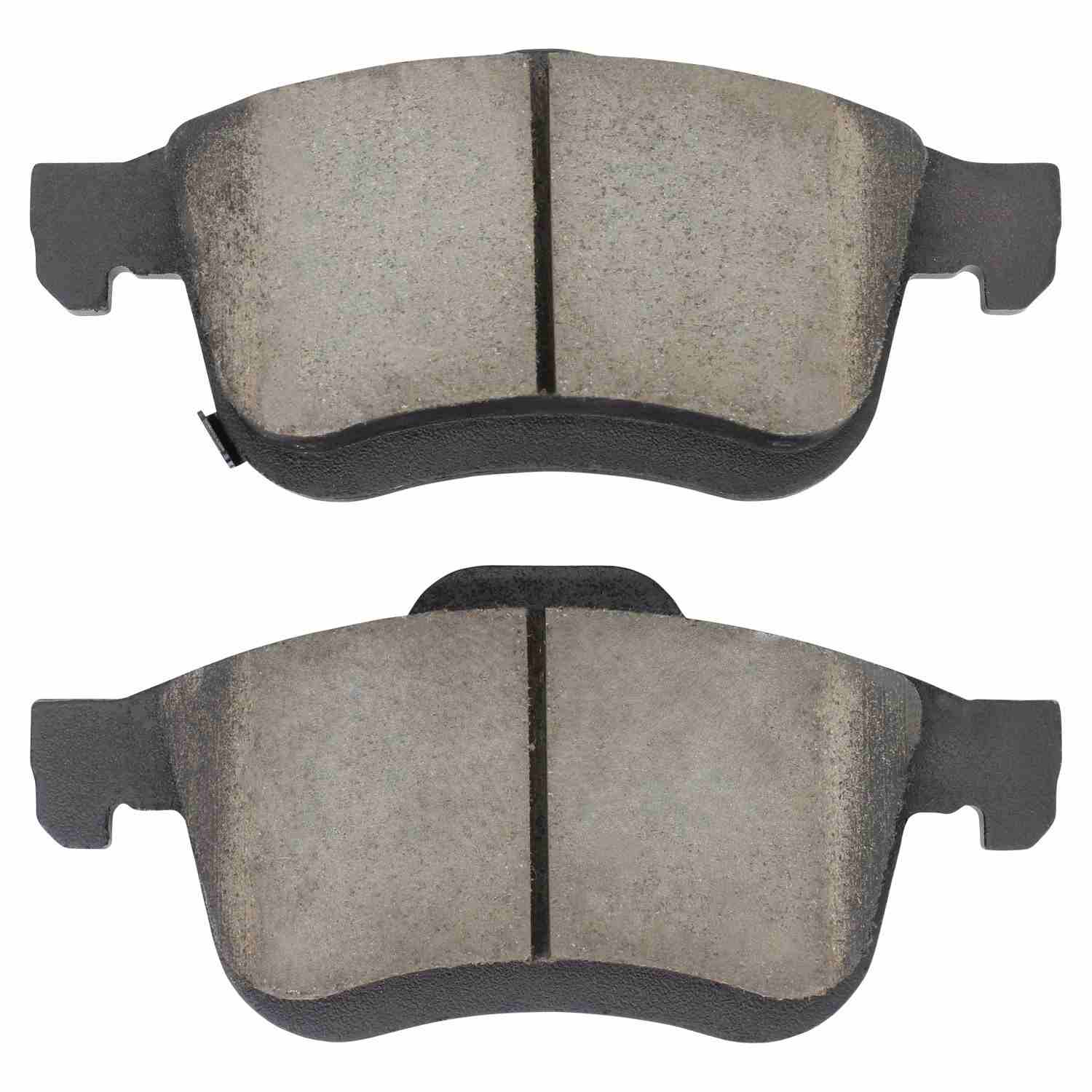 Front View of Front Disc Brake Pad Set MPA 1001-1721C