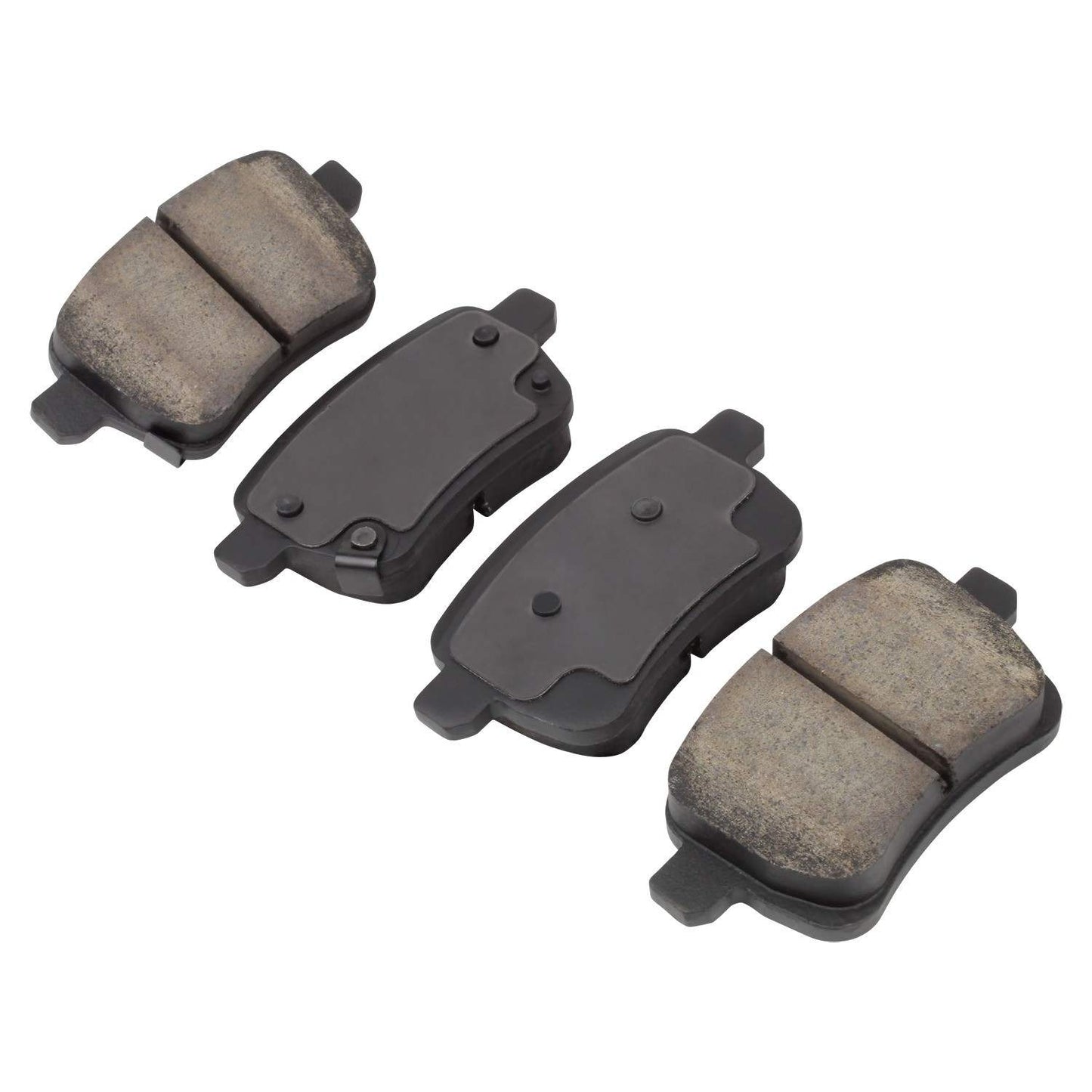 Angle View of Rear Disc Brake Pad Set MPA 1001-1722C