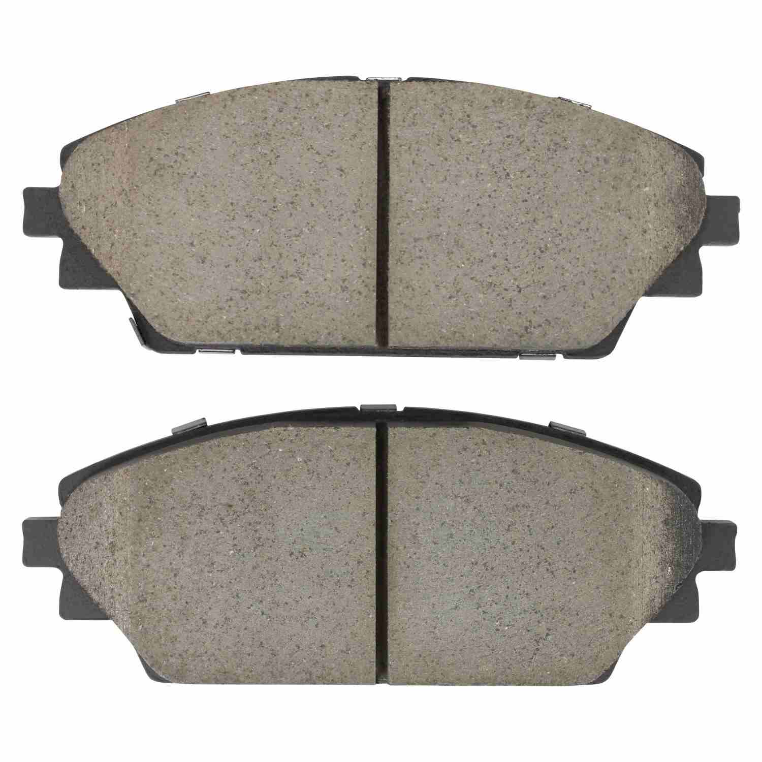 Front View of Front Disc Brake Pad Set MPA 1001-1728C