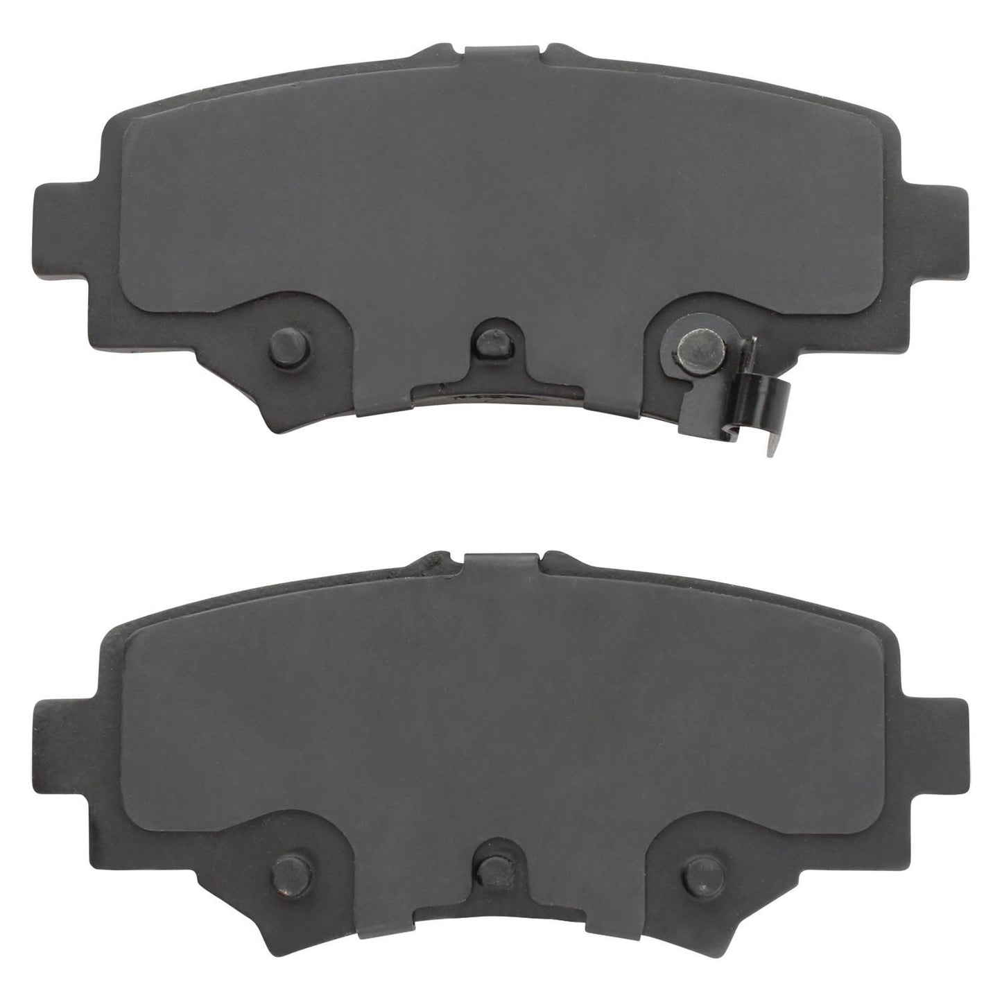 Back View of Rear Disc Brake Pad Set MPA 1001-1729C