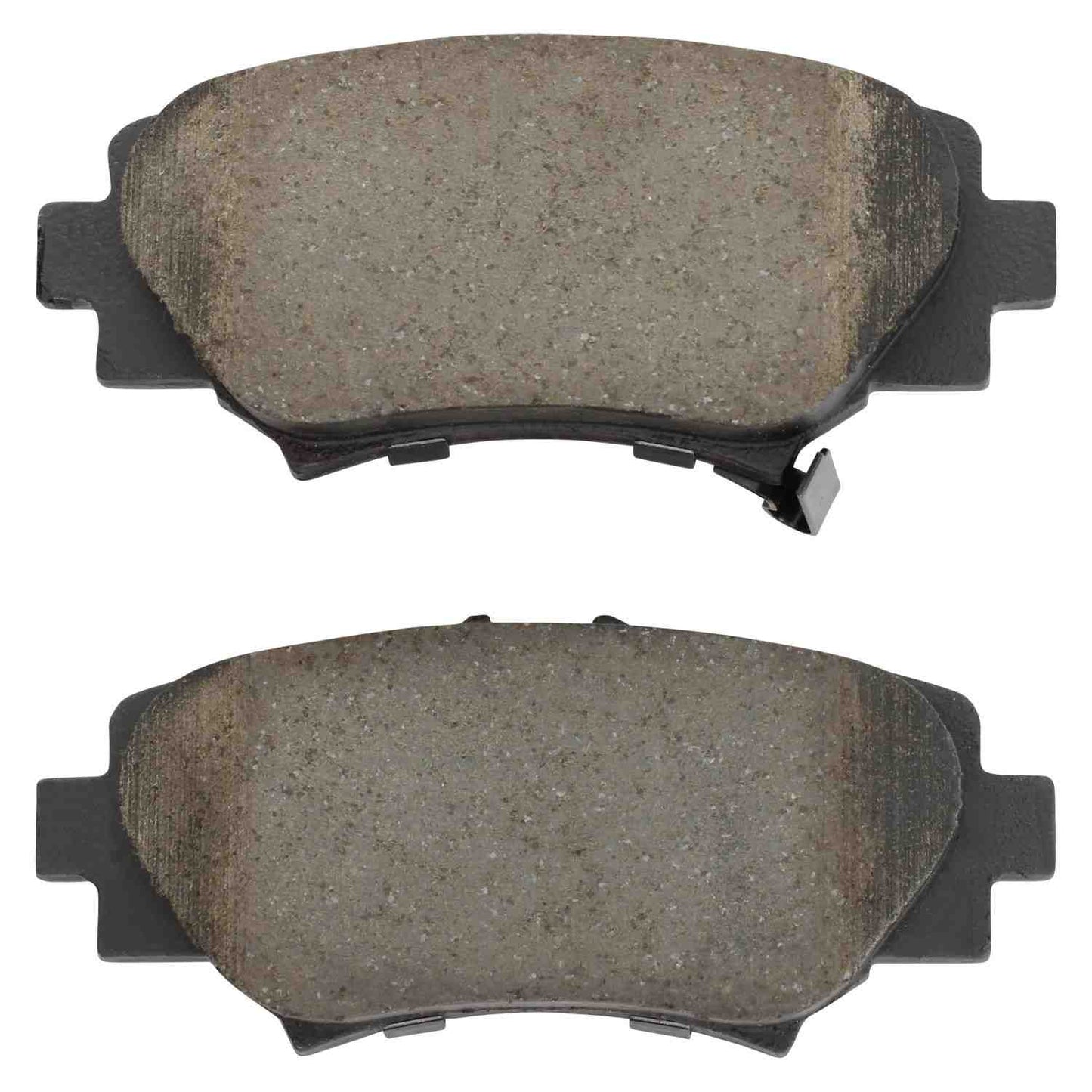 Front View of Rear Disc Brake Pad Set MPA 1001-1729C