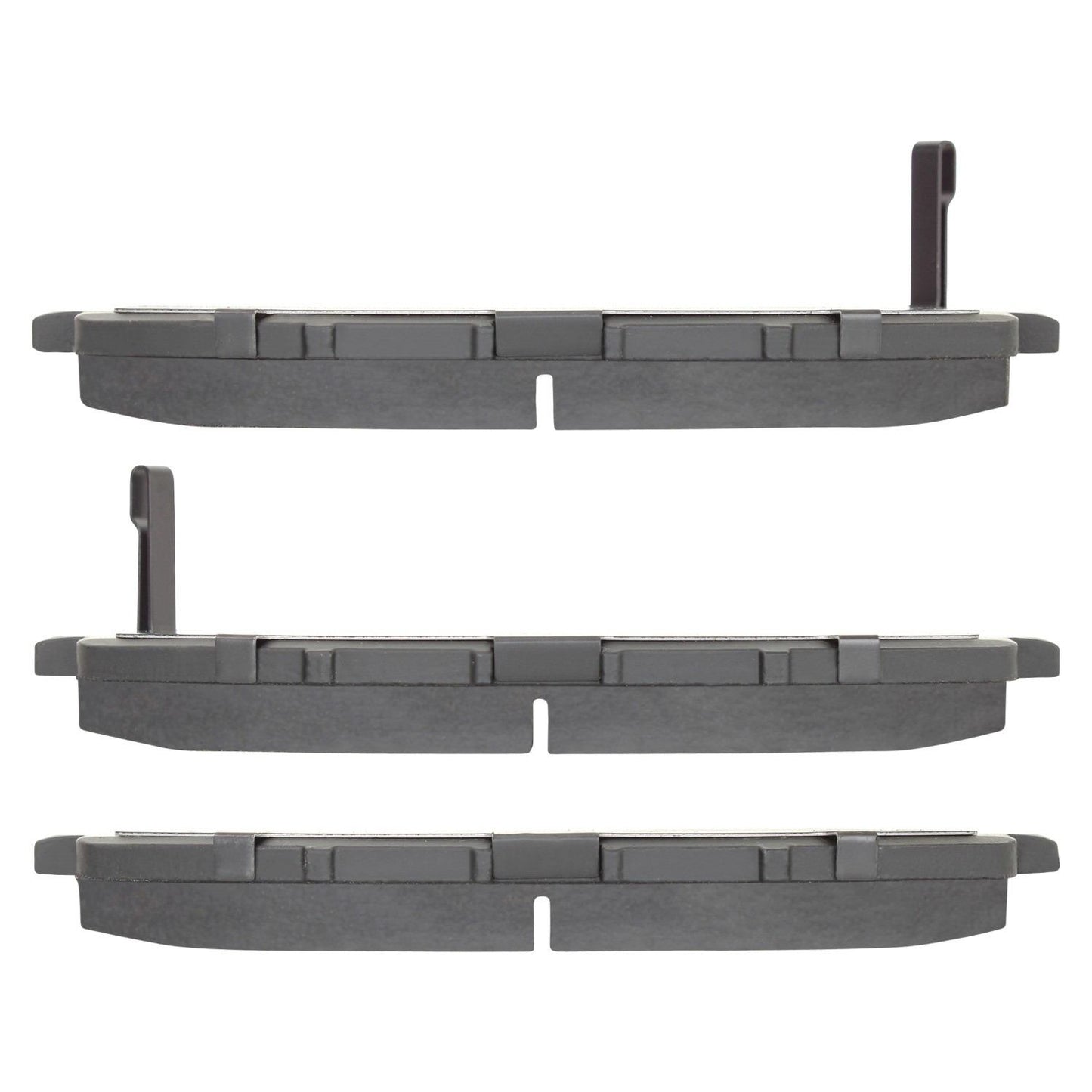 Top View of Front Disc Brake Pad Set MPA 1001-1736C