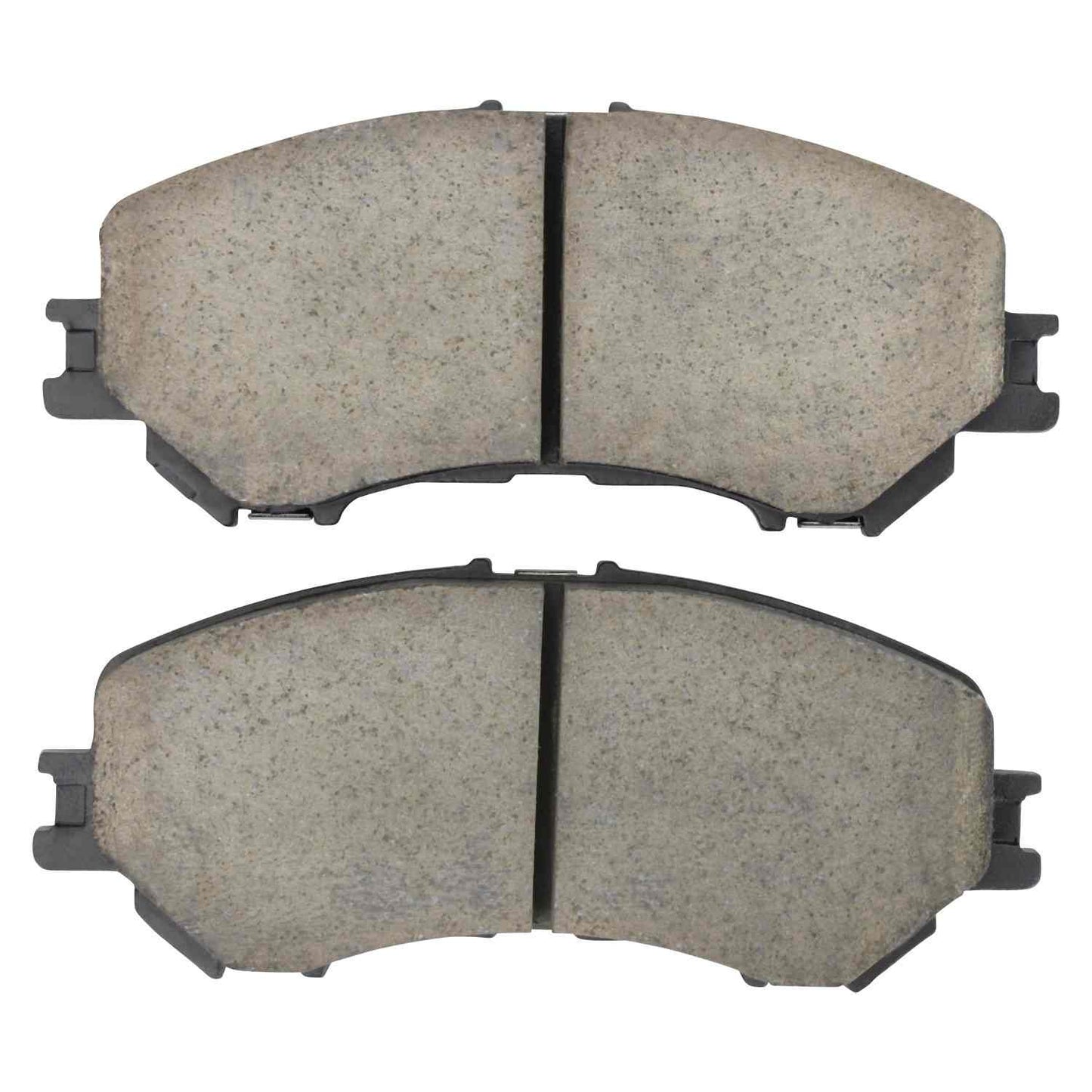 Front View of Front Disc Brake Pad Set MPA 1001-1737C