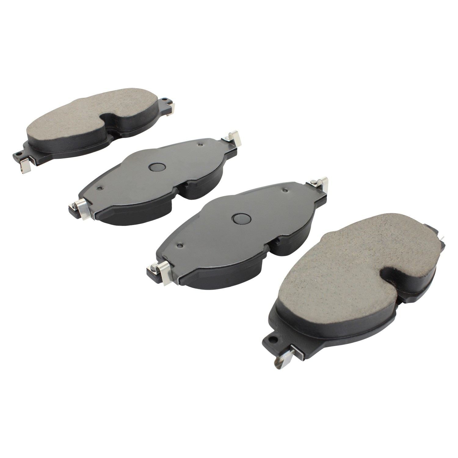 Angle View of Front Disc Brake Pad Set MPA 1001-1760C