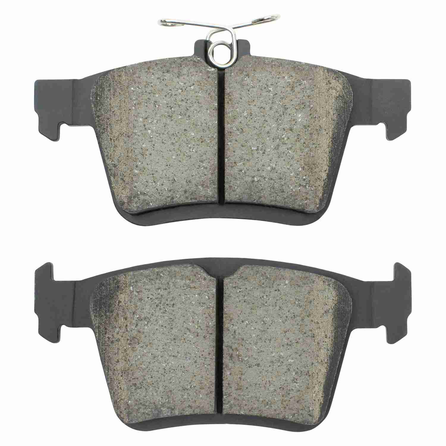 Front View of Rear Disc Brake Pad Set MPA 1001-1761C