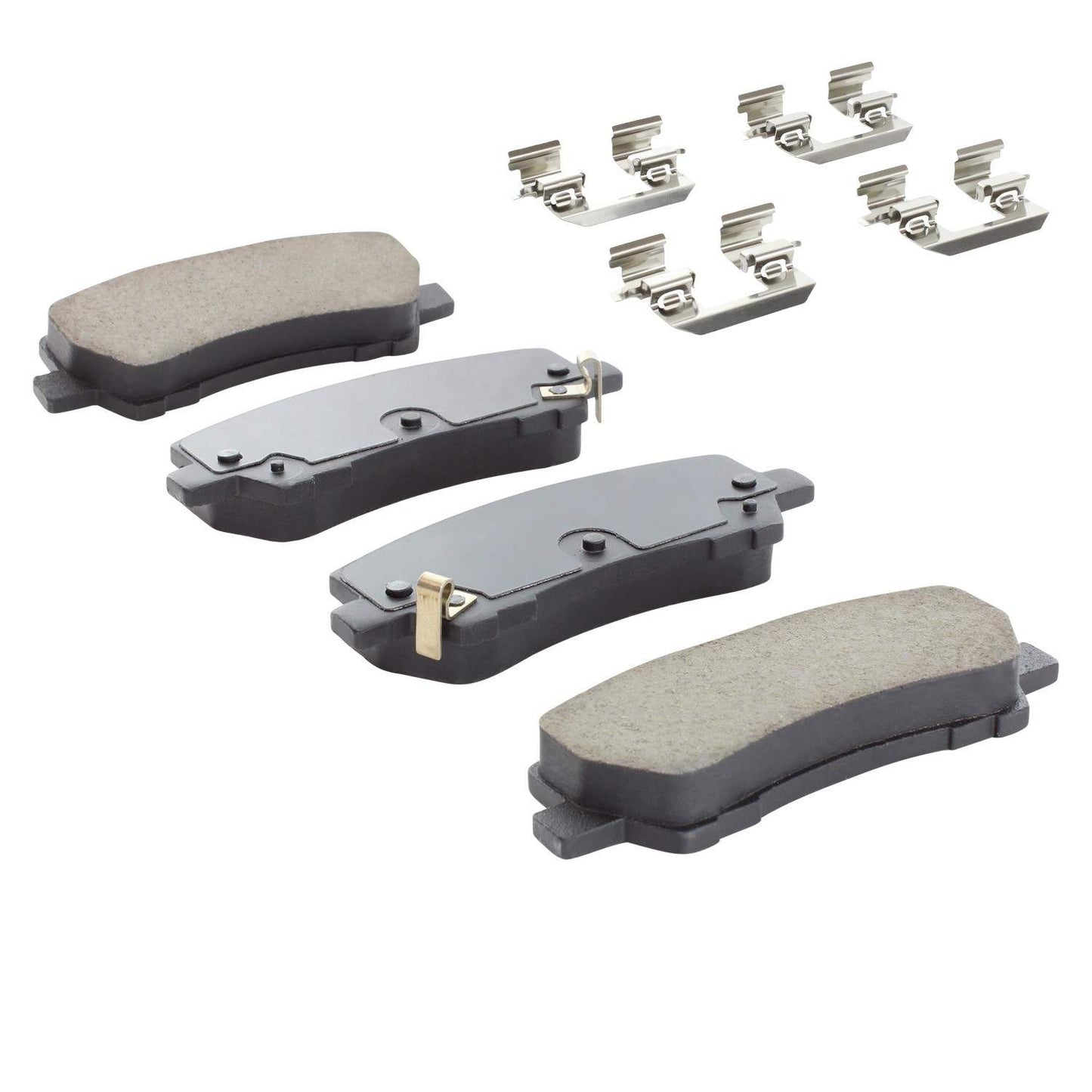 Angle View of Rear Disc Brake Pad Set MPA 1001-1793C