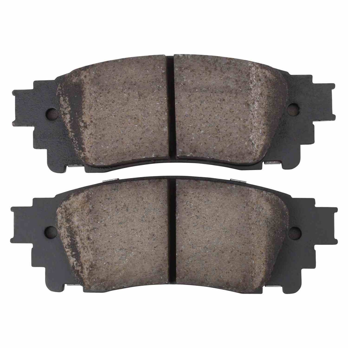 Front View of Rear Disc Brake Pad Set MPA 1001-1805C