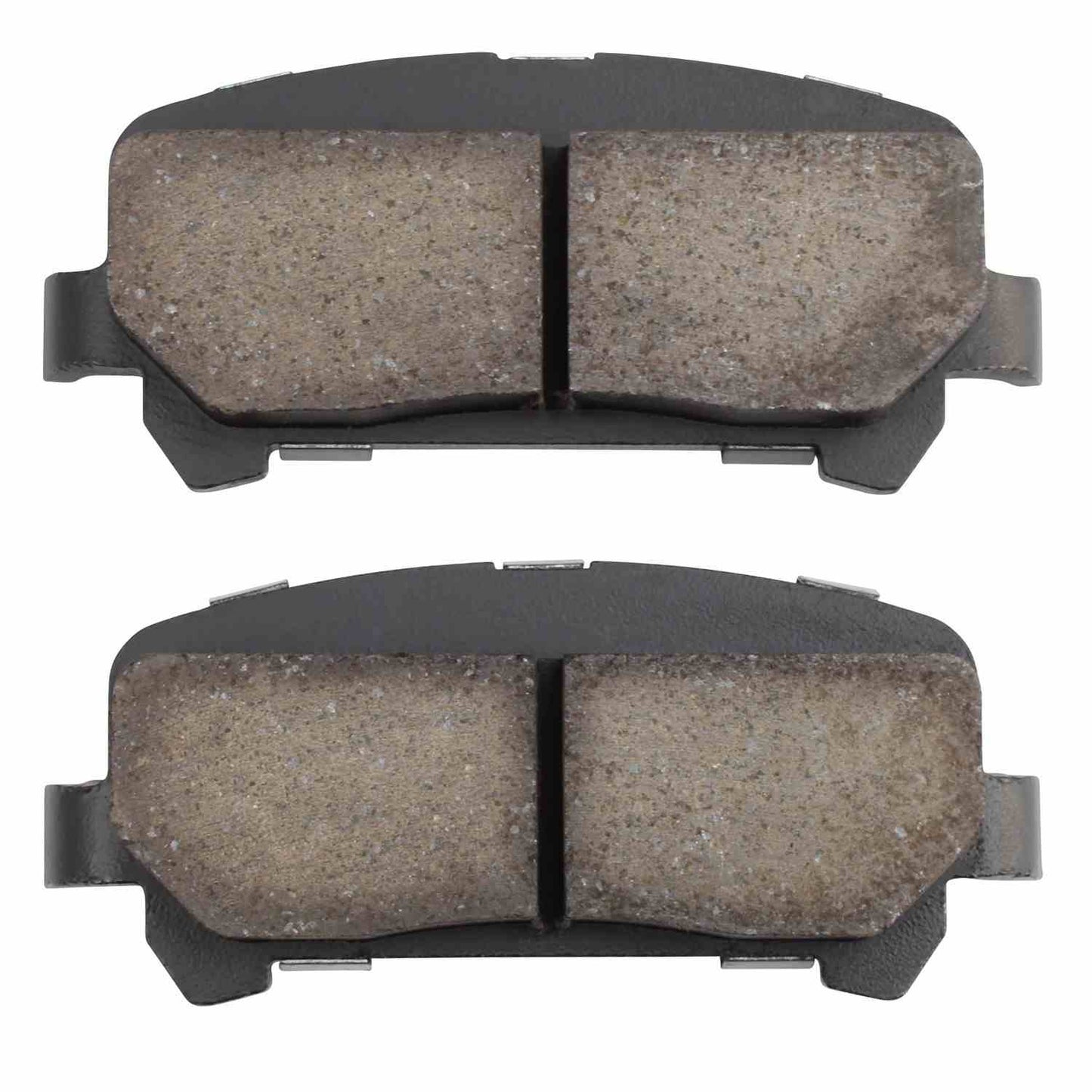 Front View of Rear Disc Brake Pad Set MPA 1001-1806C