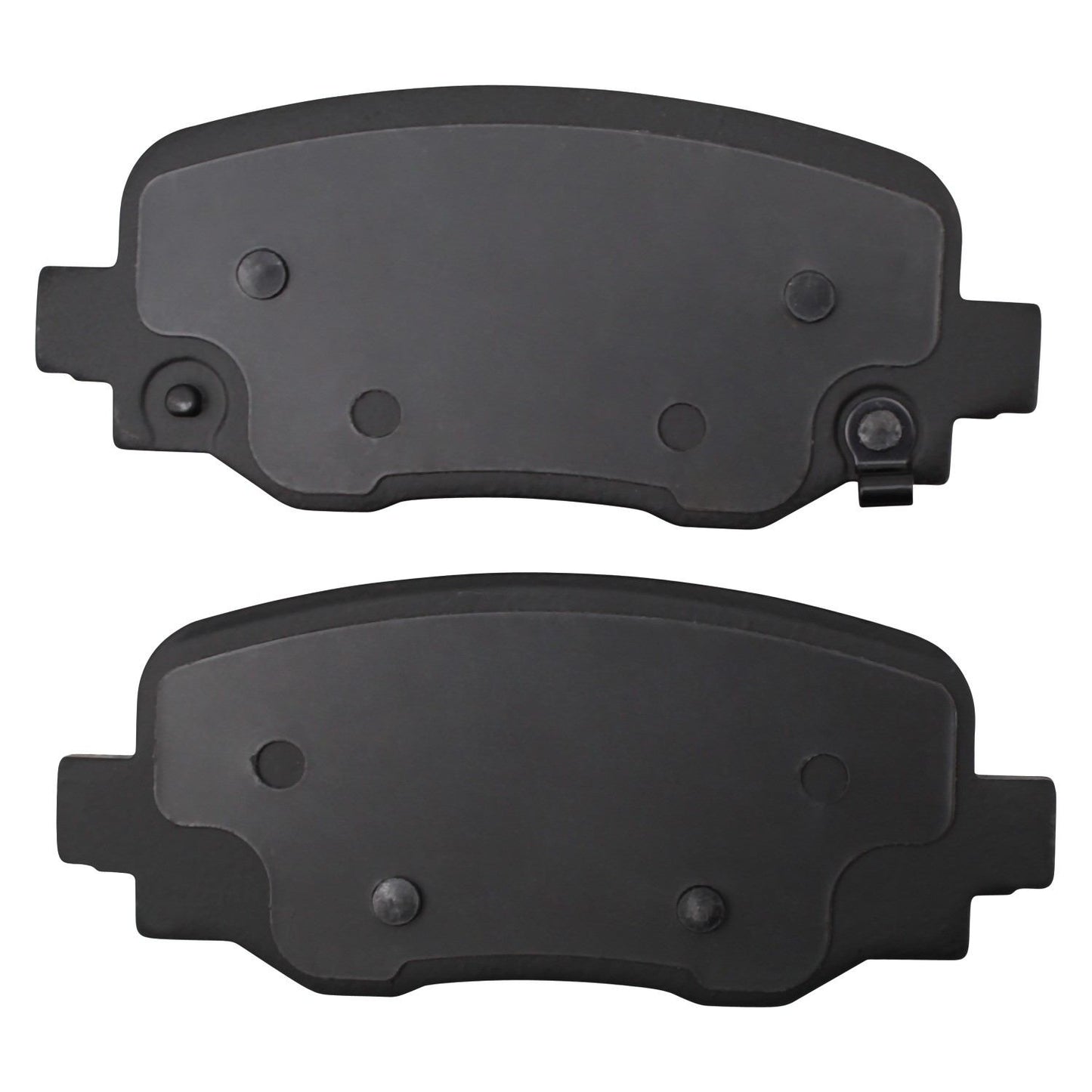 Back View of Rear Disc Brake Pad Set MPA 1001-1809C