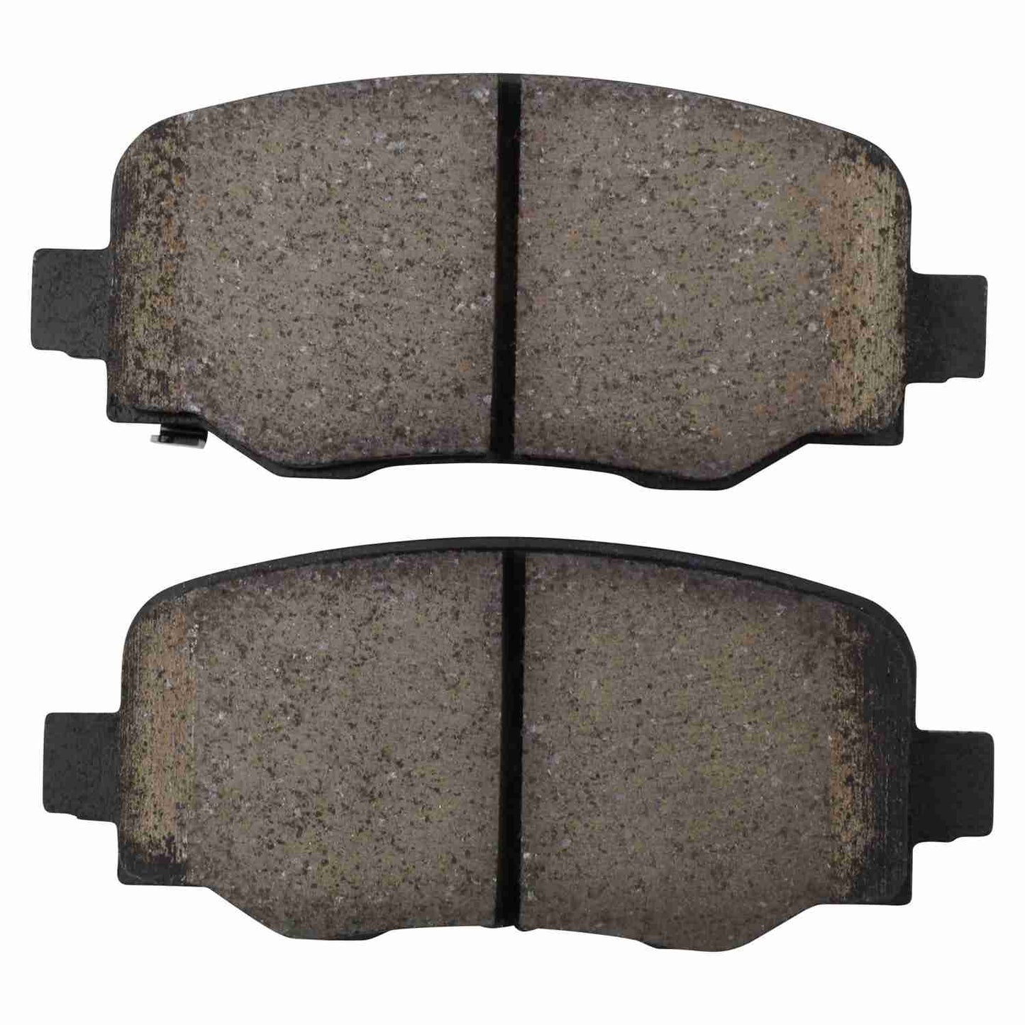 Front View of Rear Disc Brake Pad Set MPA 1001-1809C