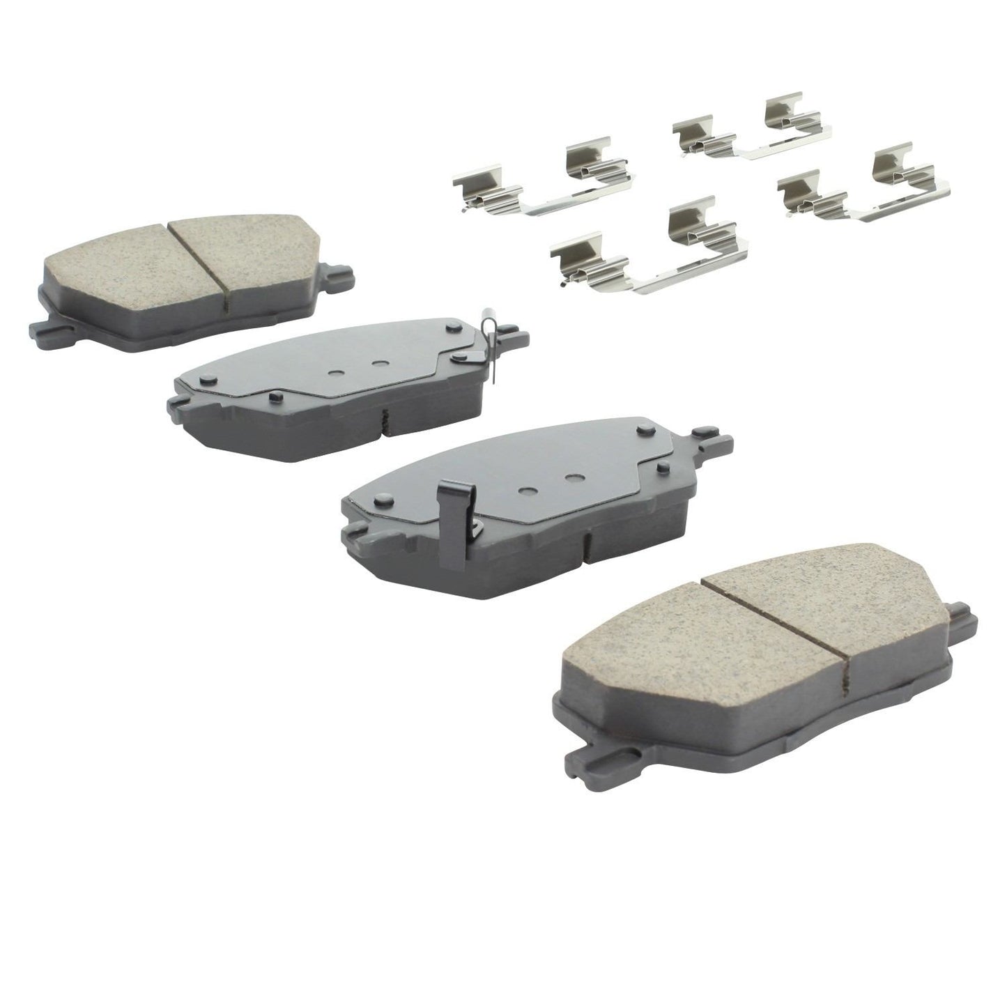 Angle View of Front Disc Brake Pad Set MPA 1001-1811C