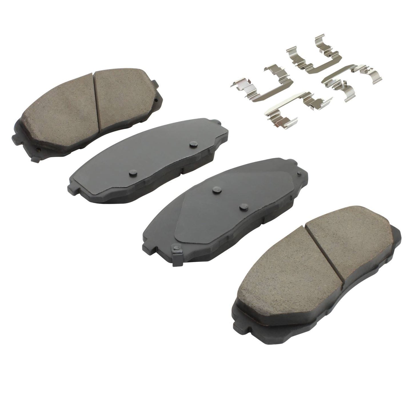 Angle View of Front Disc Brake Pad Set MPA 1001-1814C