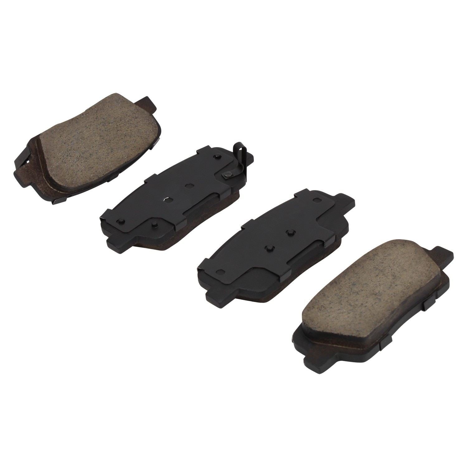 Angle View of Rear Disc Brake Pad Set MPA 1001-1816C