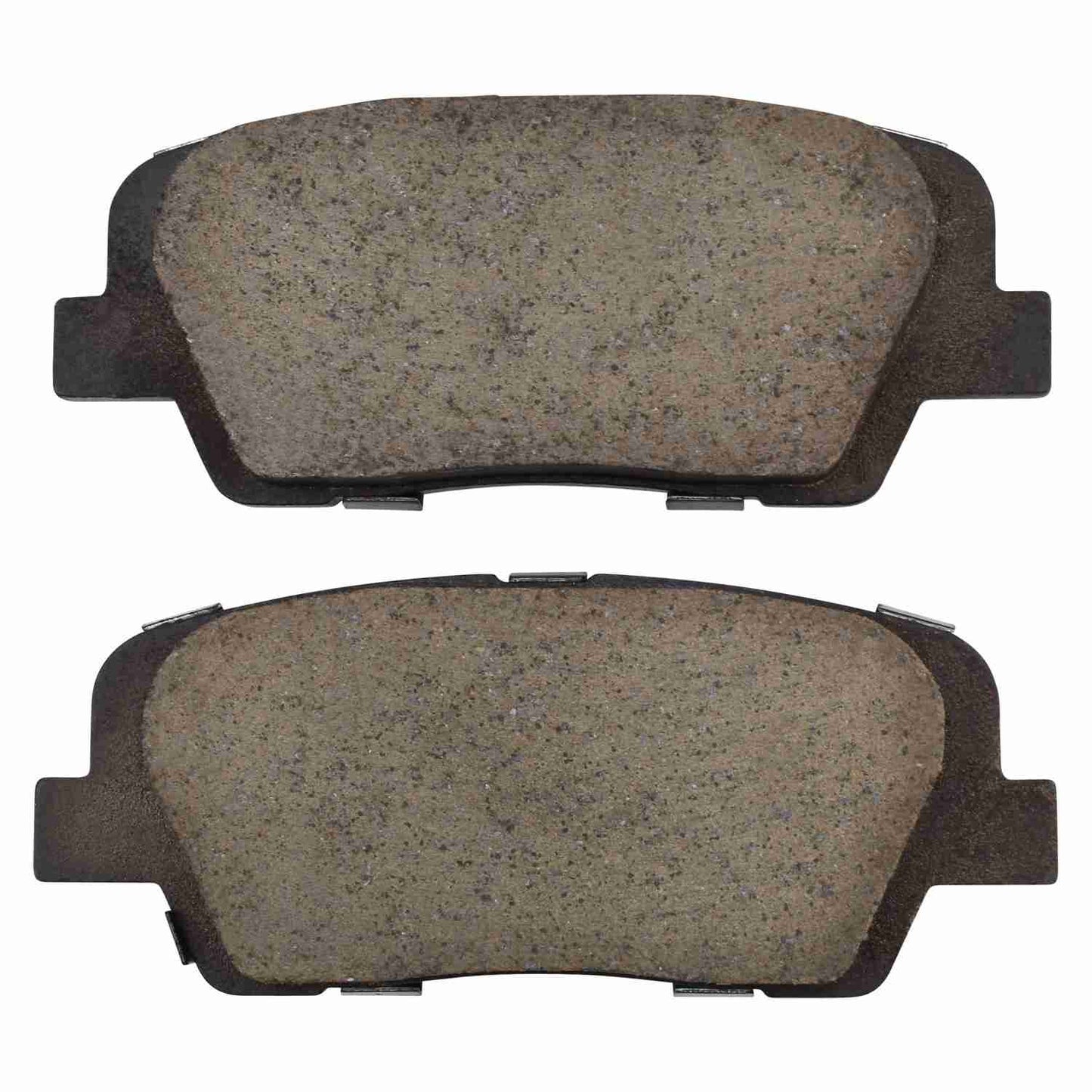 Front View of Rear Disc Brake Pad Set MPA 1001-1816C