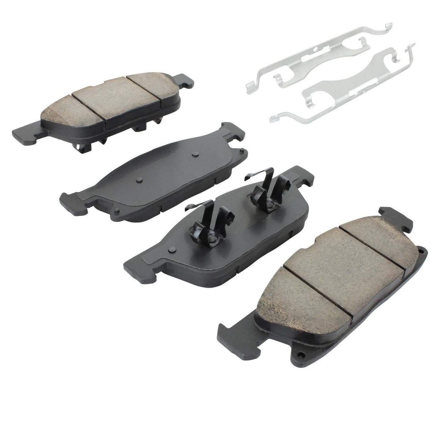 Angle View of Front Disc Brake Pad Set MPA 1001-1818C