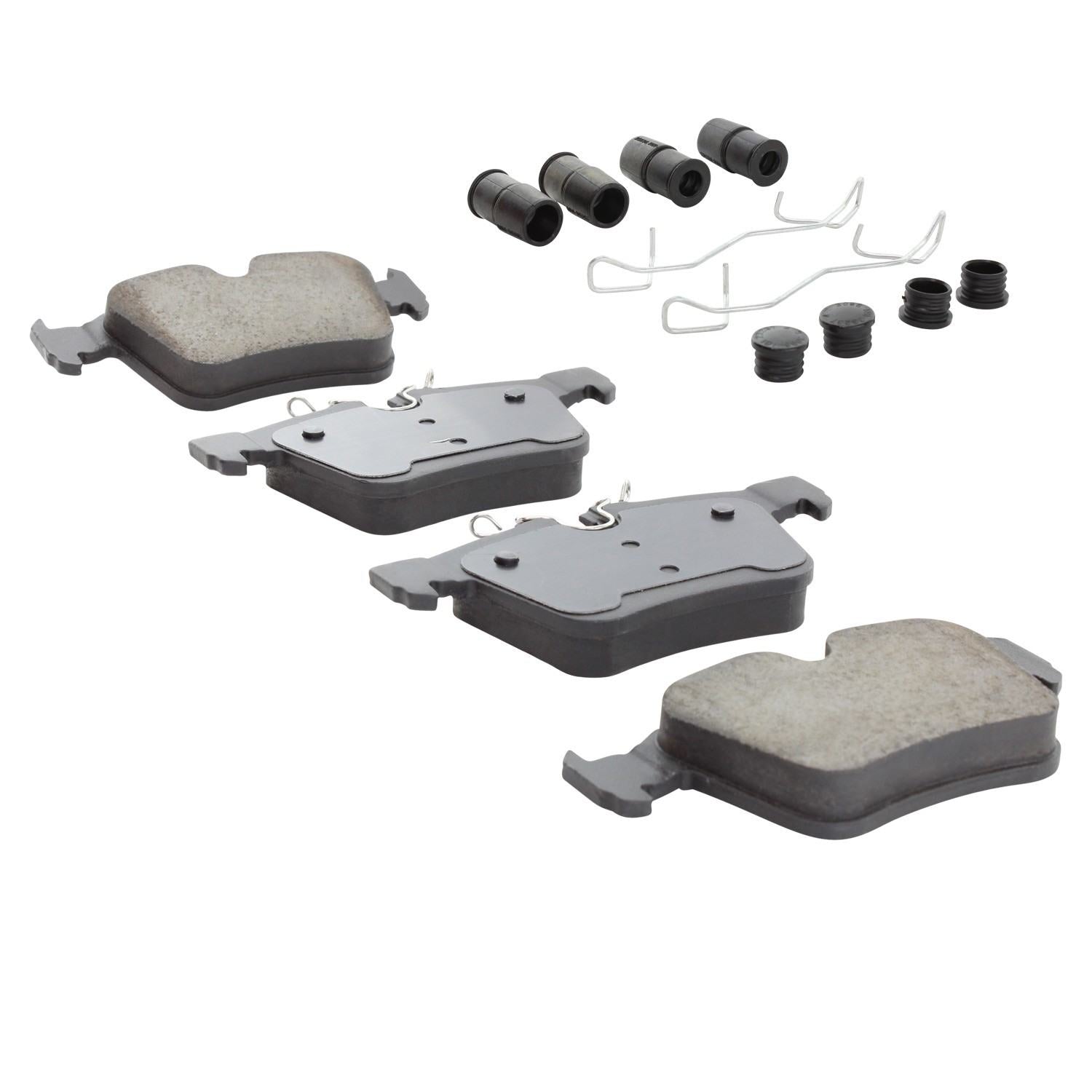 Angle View of Rear Disc Brake Pad Set MPA 1001-1821C