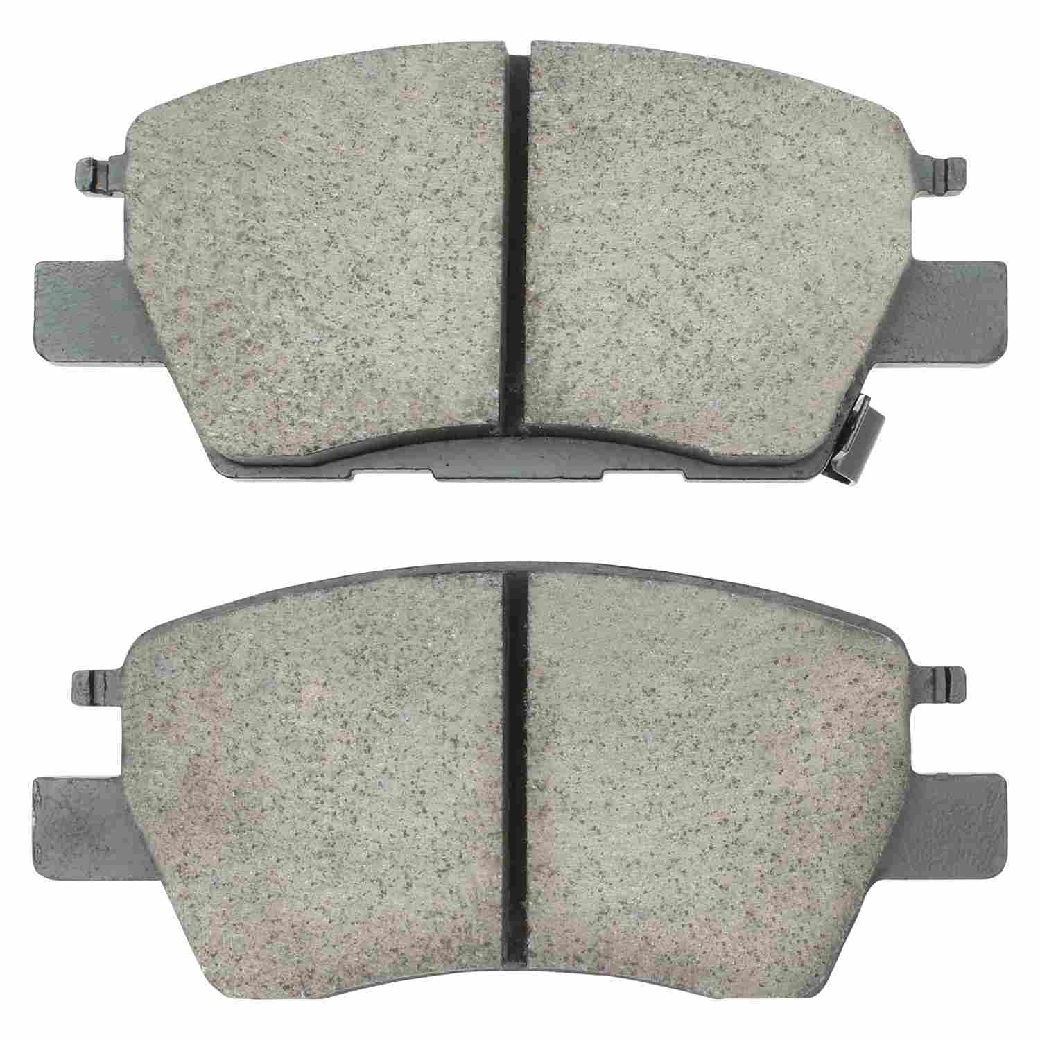 Front View of Front Disc Brake Pad Set MPA 1001-1844C