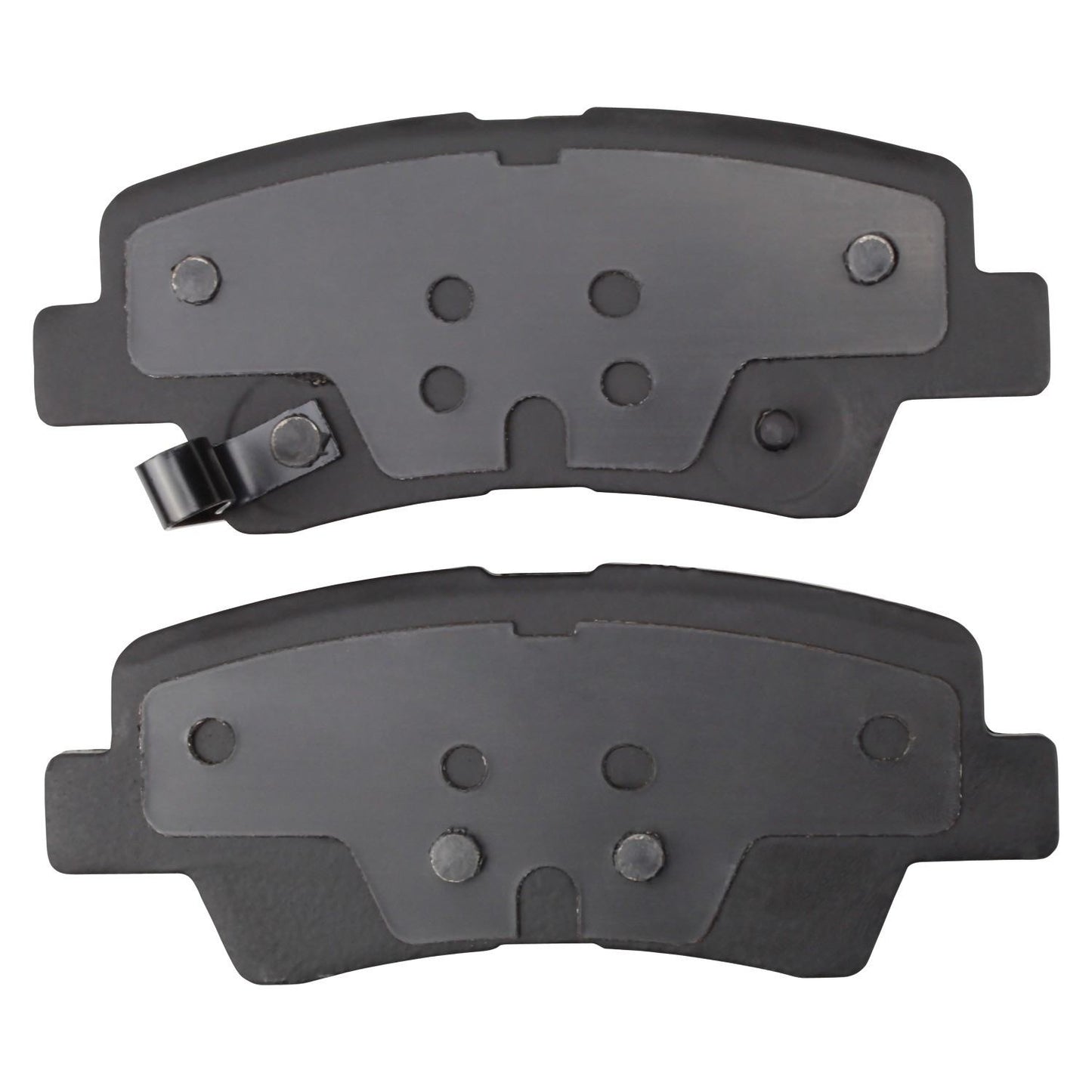 Back View of Rear Disc Brake Pad Set MPA 1001-1848C