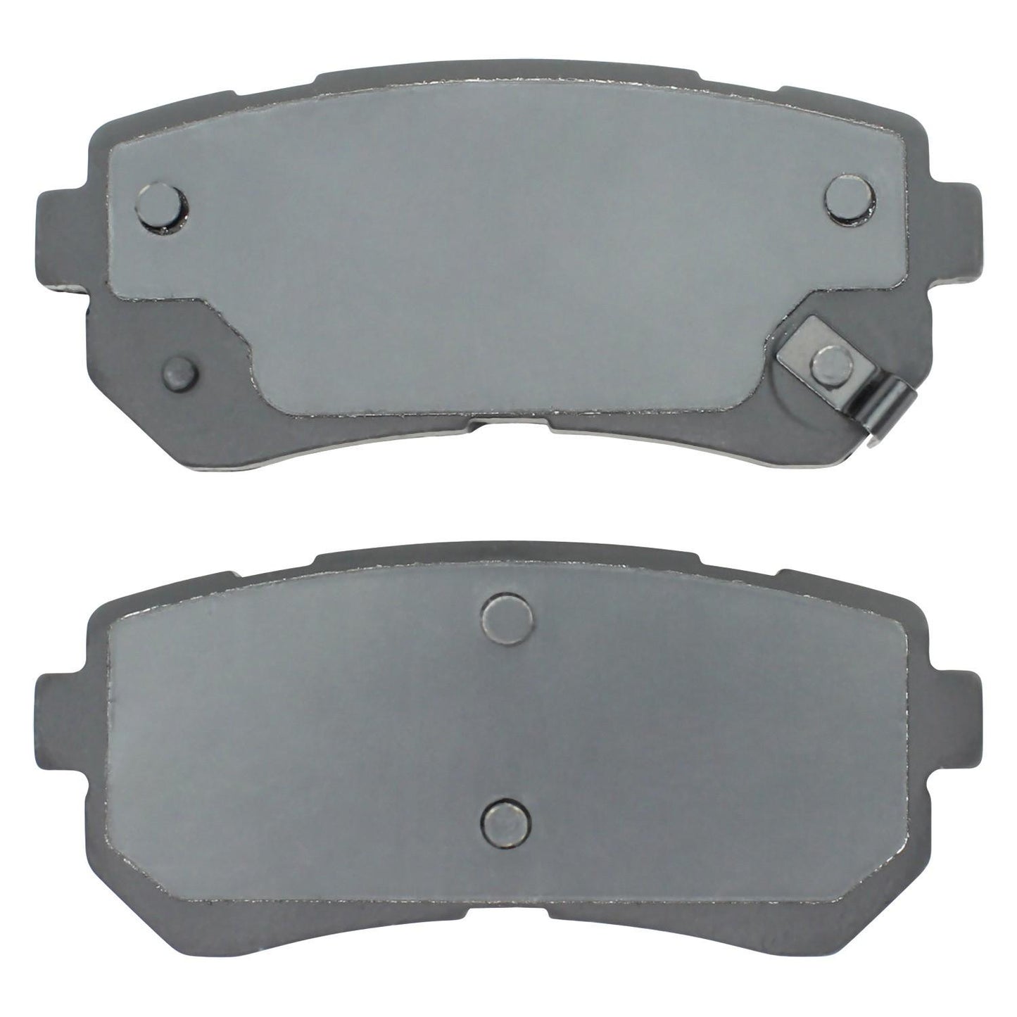 Back View of Rear Disc Brake Pad Set MPA 1001-1856C