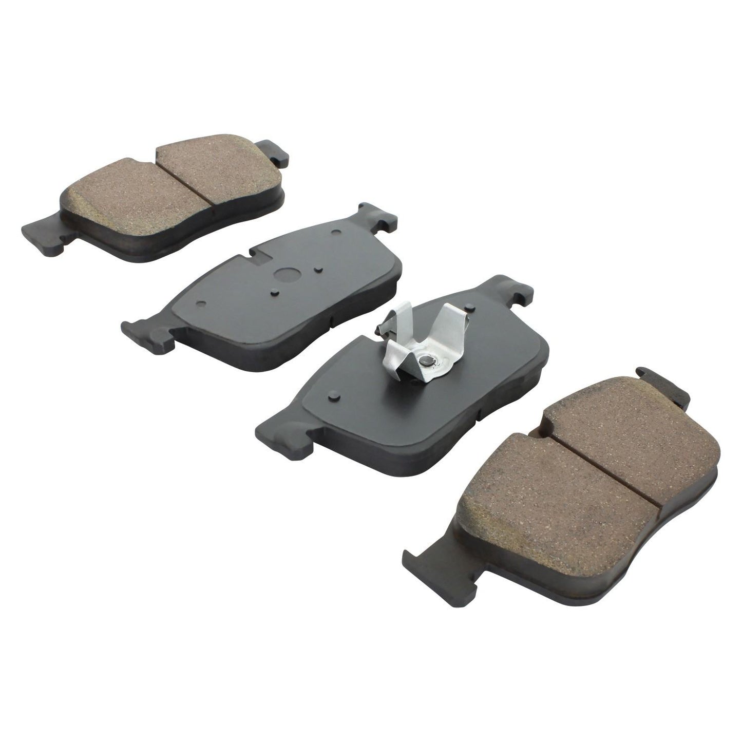 Angle View of Front Disc Brake Pad Set MPA 1001-1861C