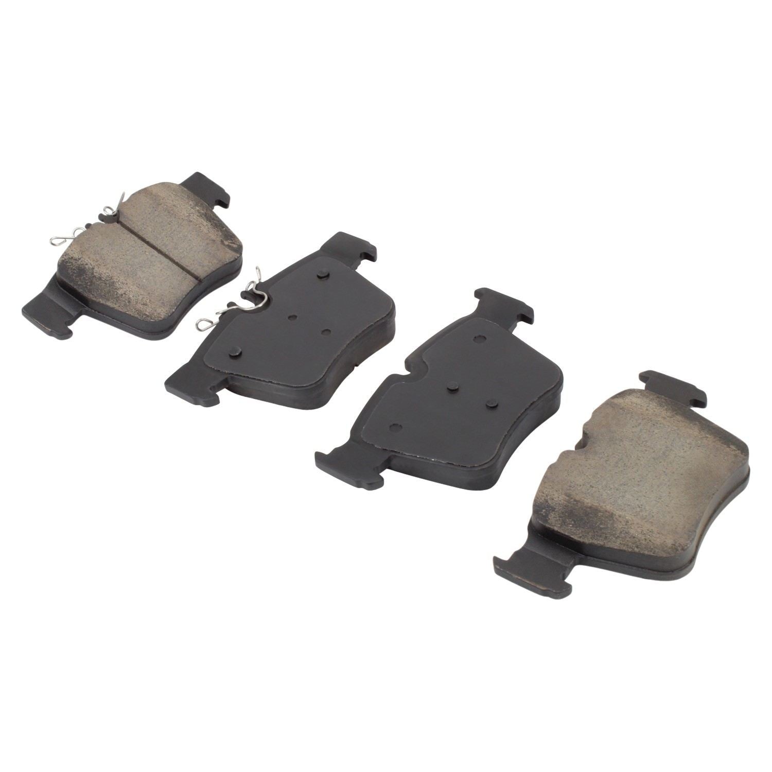 Angle View of Rear Disc Brake Pad Set MPA 1001-1872C