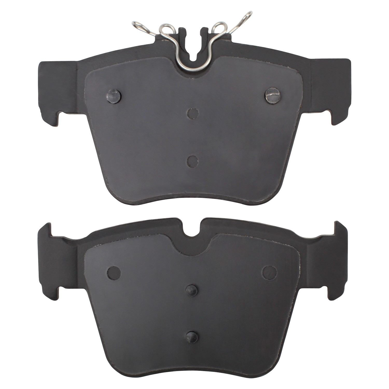 Back View of Rear Disc Brake Pad Set MPA 1001-1872C