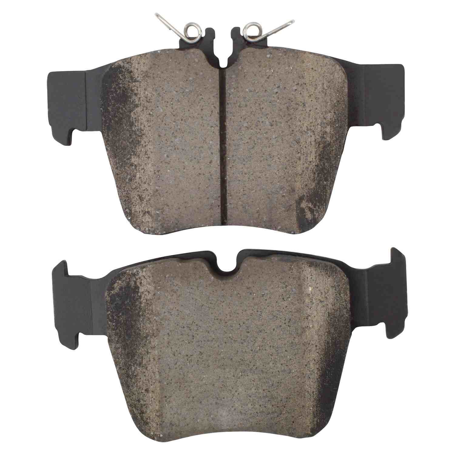 Front View of Rear Disc Brake Pad Set MPA 1001-1872C