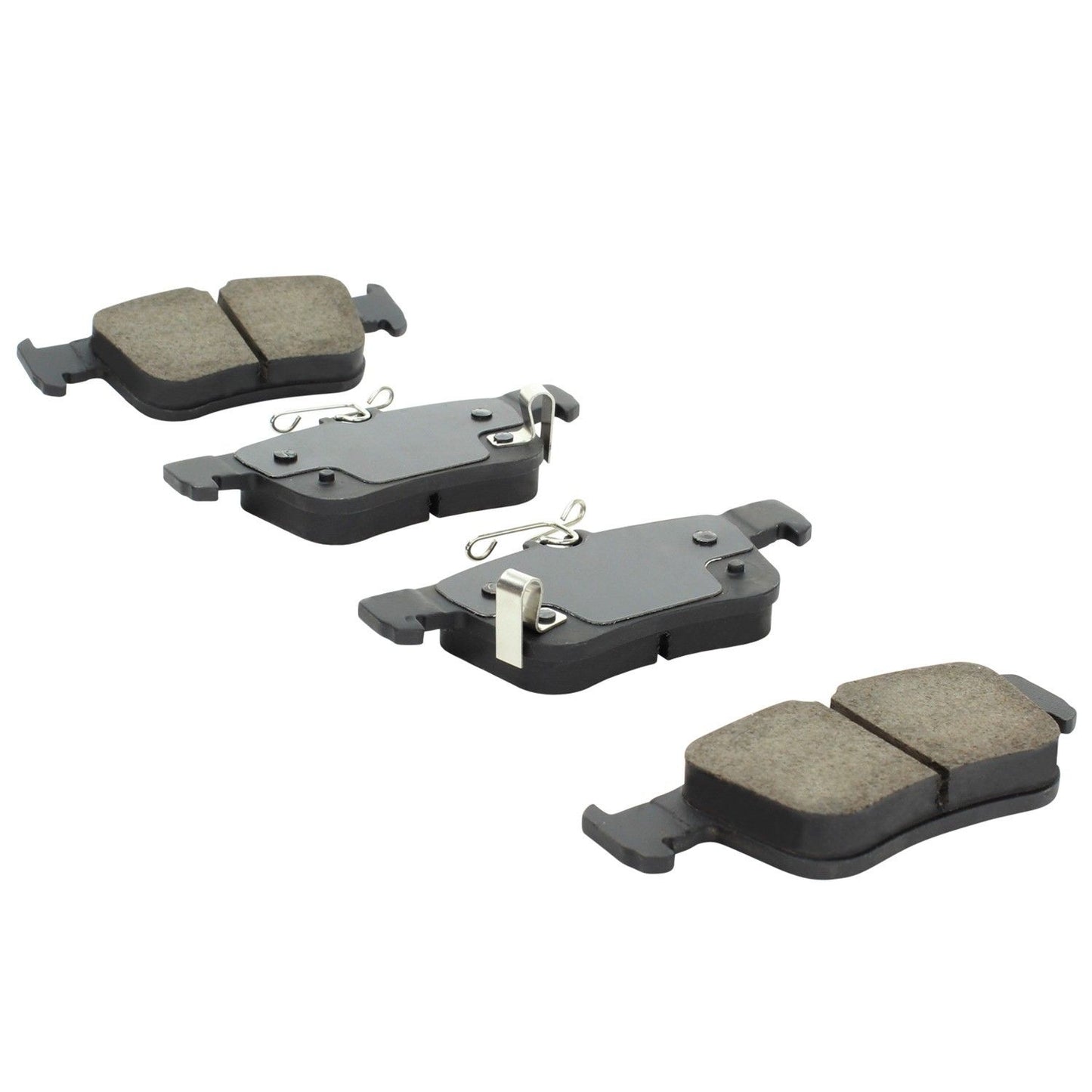 Angle View of Rear Disc Brake Pad Set MPA 1001-1878C