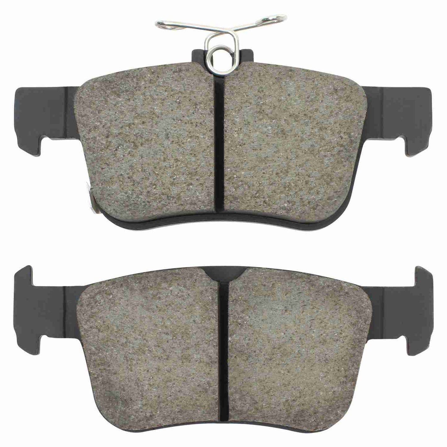 Front View of Rear Disc Brake Pad Set MPA 1001-1878C