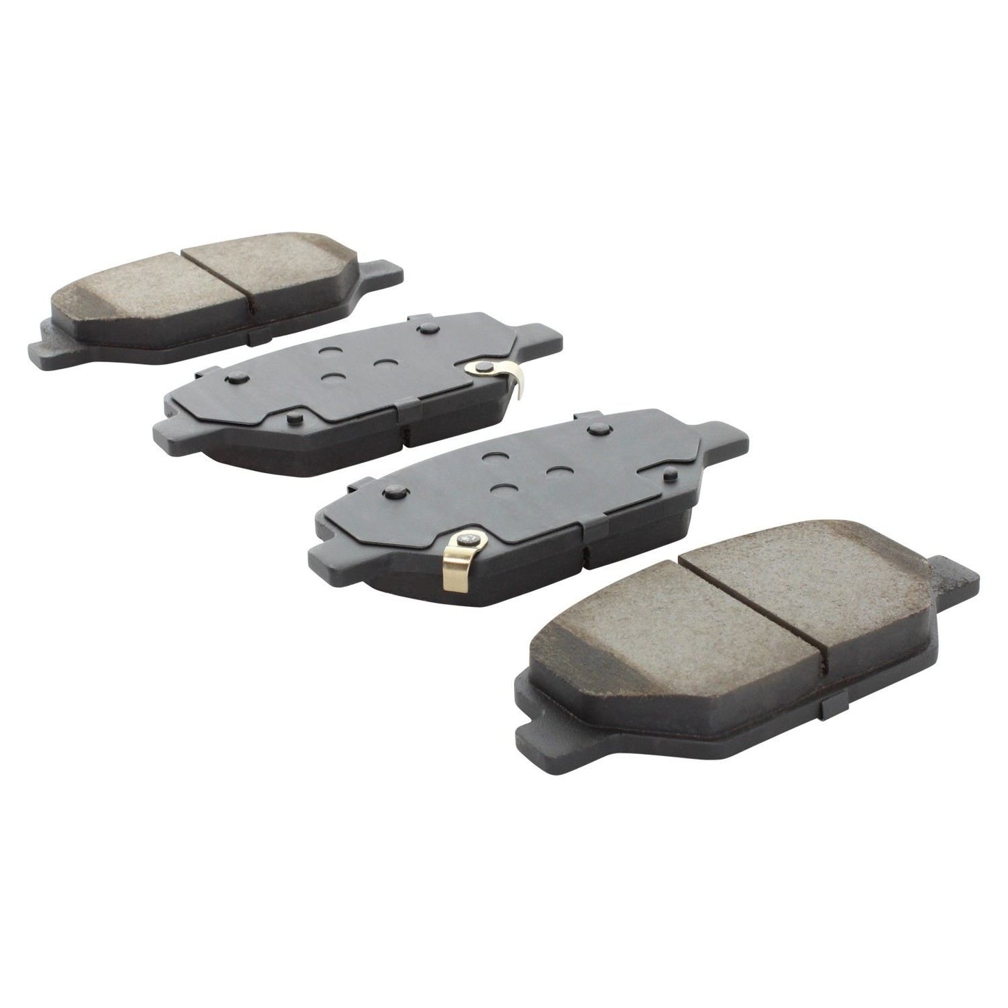 Angle View of Front Disc Brake Pad Set MPA 1001-1886C