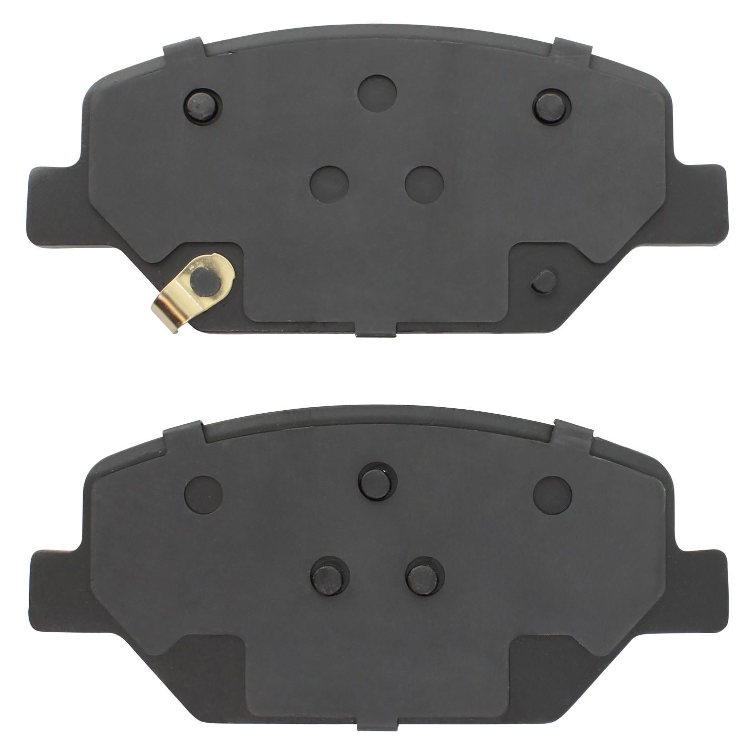 Back View of Front Disc Brake Pad Set MPA 1001-1886C