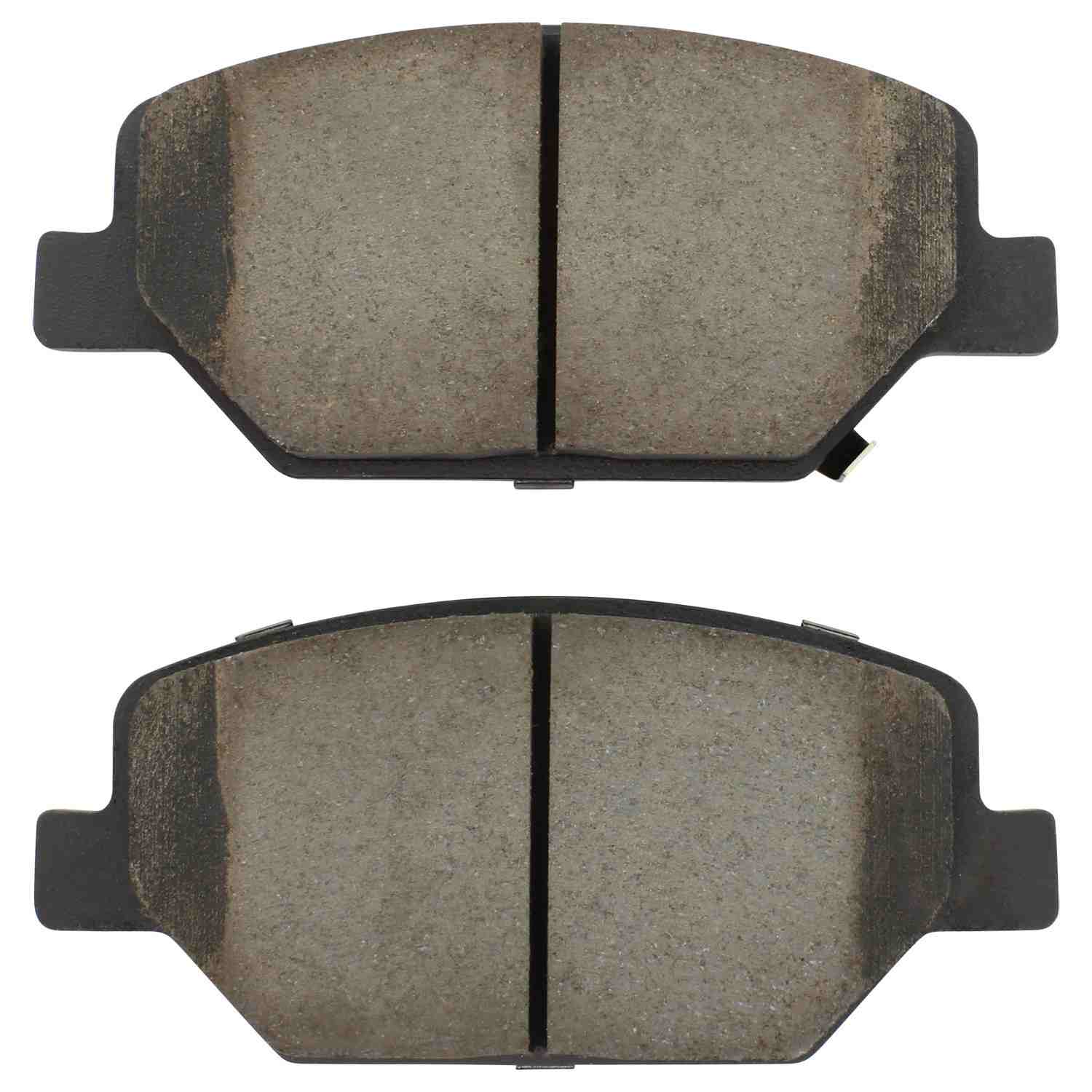 Front View of Front Disc Brake Pad Set MPA 1001-1886C