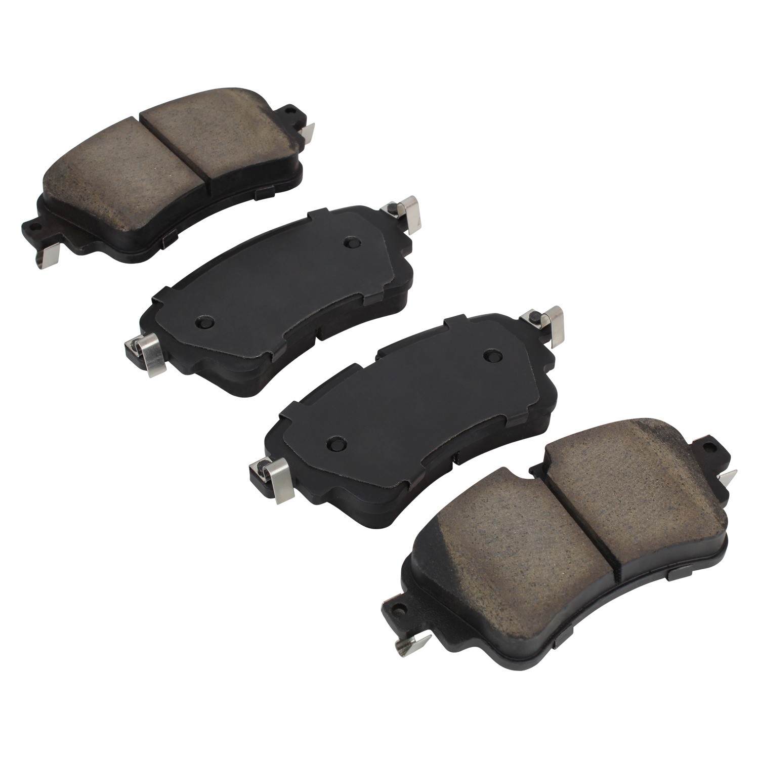 Angle View of Rear Disc Brake Pad Set MPA 1001-1898C