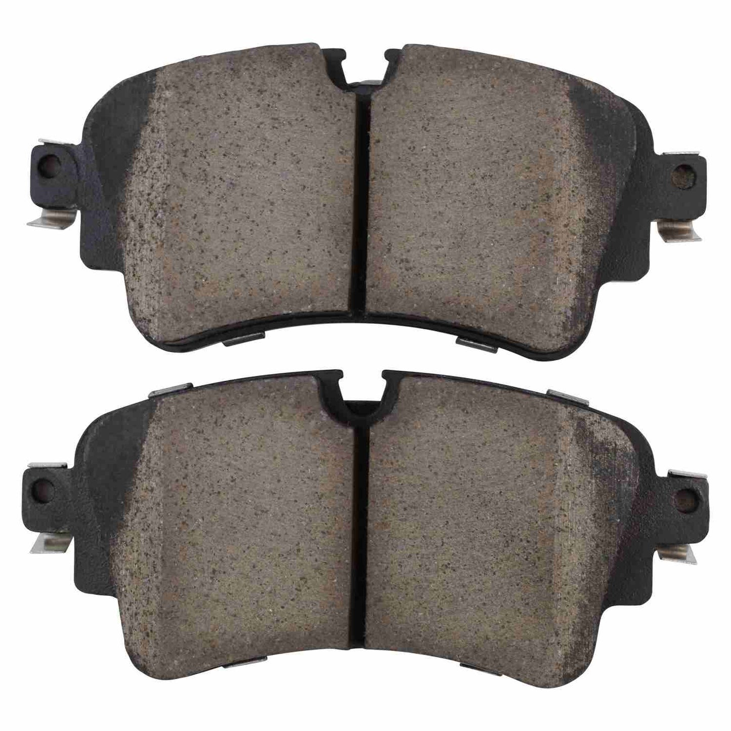 Front View of Rear Disc Brake Pad Set MPA 1001-1898C