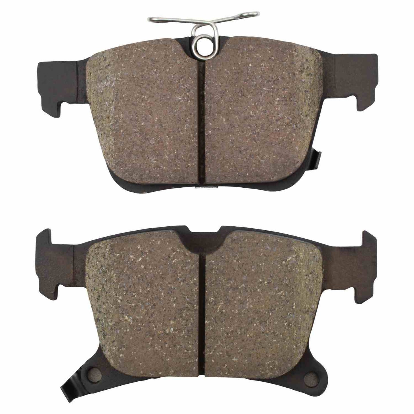 Front View of Rear Disc Brake Pad Set MPA 1001-1901C