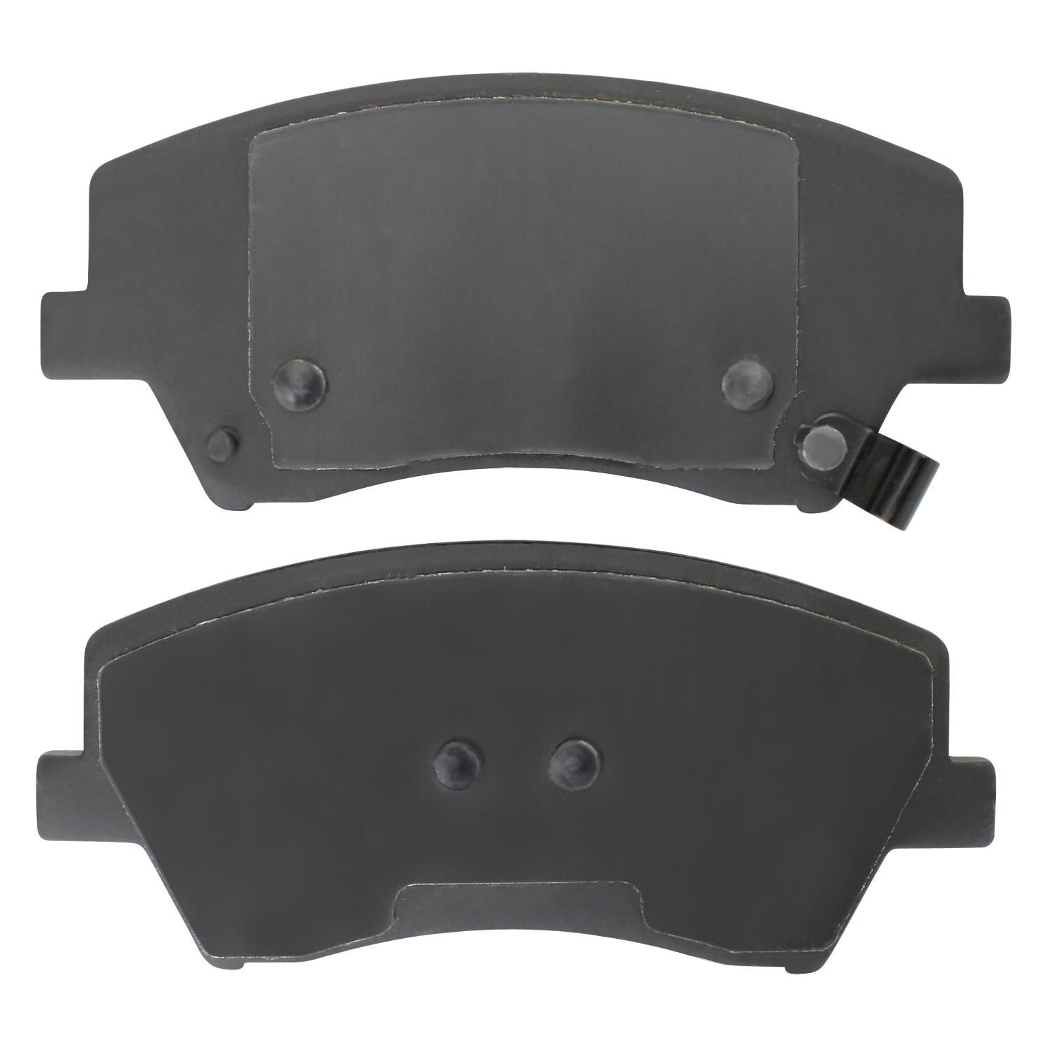 Back View of Front Disc Brake Pad Set MPA 1001-1912C