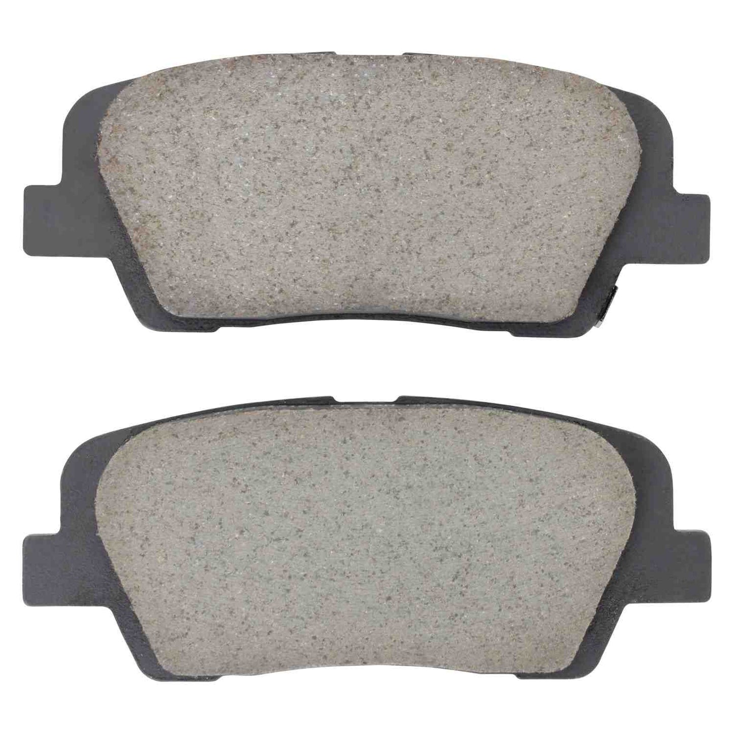 Front View of Rear Disc Brake Pad Set MPA 1001-1916C