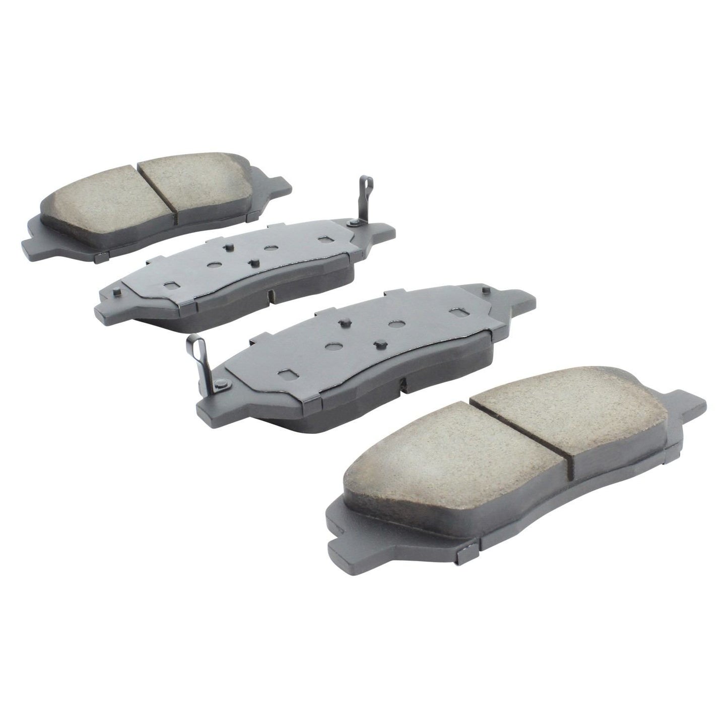 Angle View of Front Disc Brake Pad Set MPA 1001-1917C